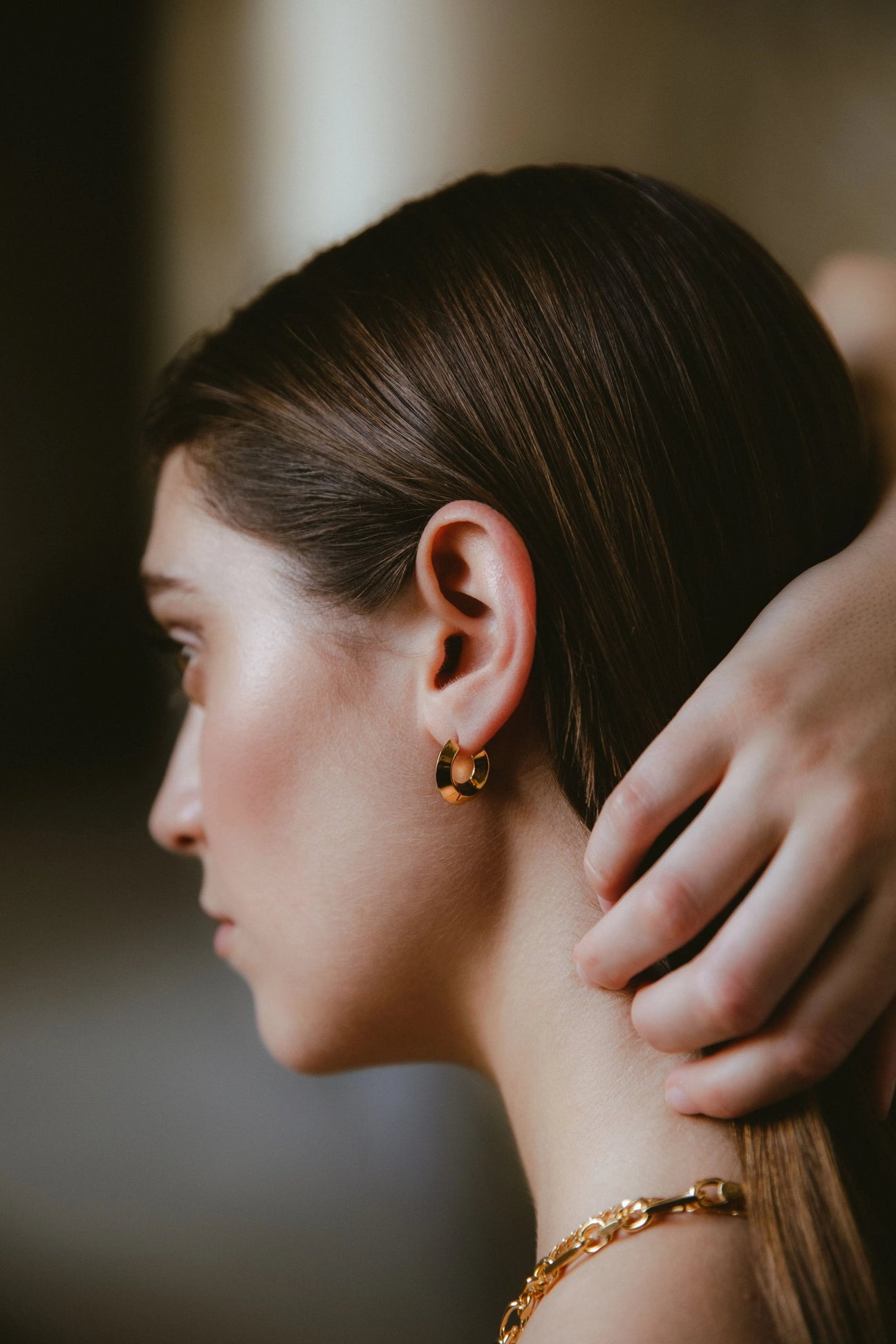 Sculptura circle earrings - Sculptura circle earrings -  The Future Rocks -    4