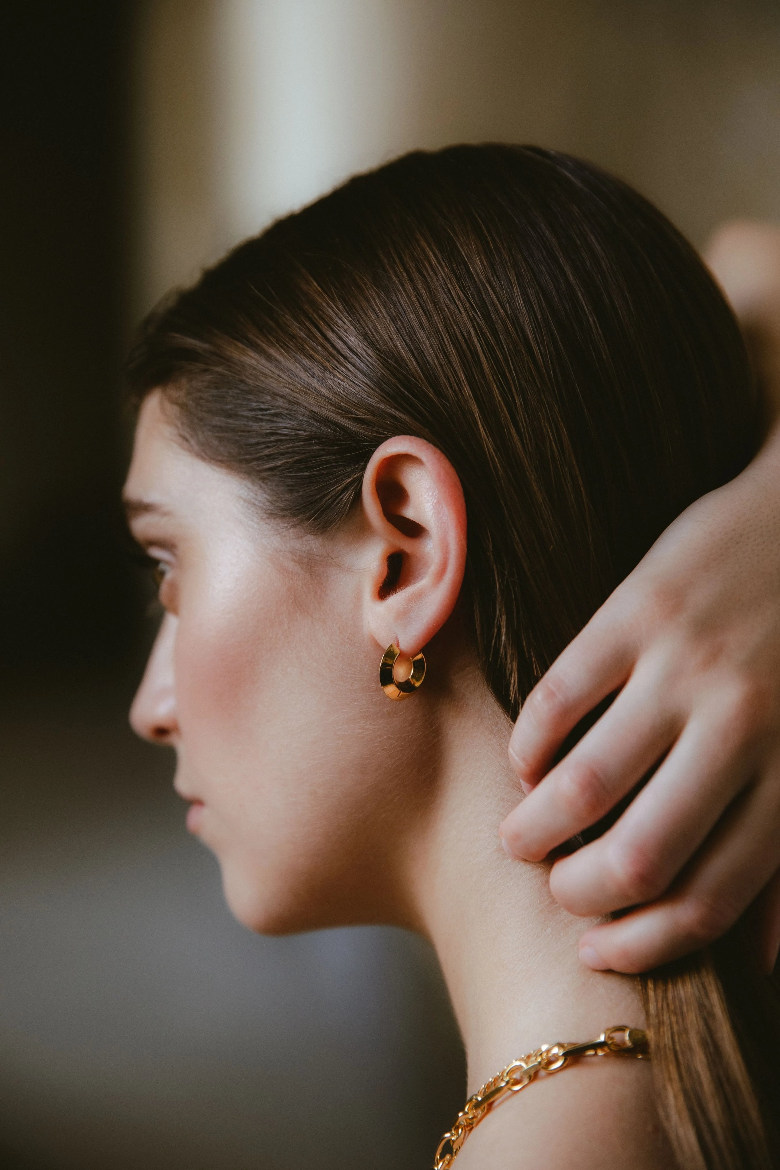 Sculptura circle earrings - Sculptura circle earrings -  The Future Rocks -    4