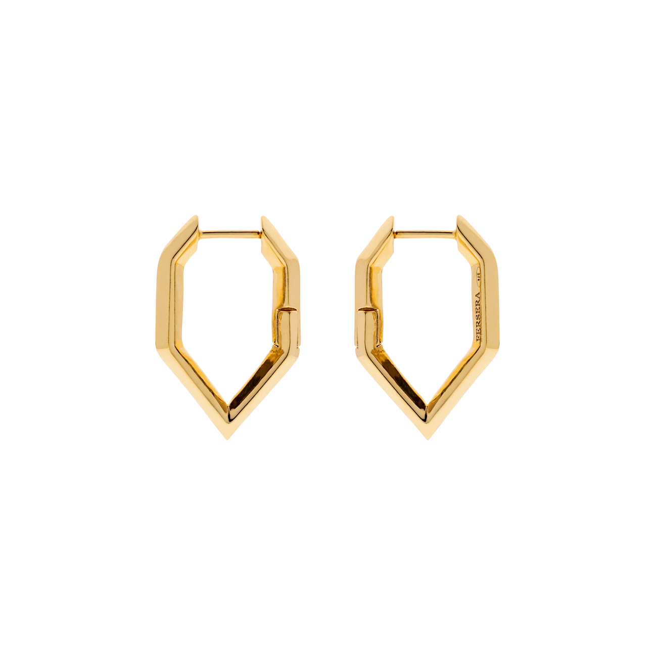 Sculptura hexagon earrings - Sculptura hexagon earrings -  The Future Rocks -    1