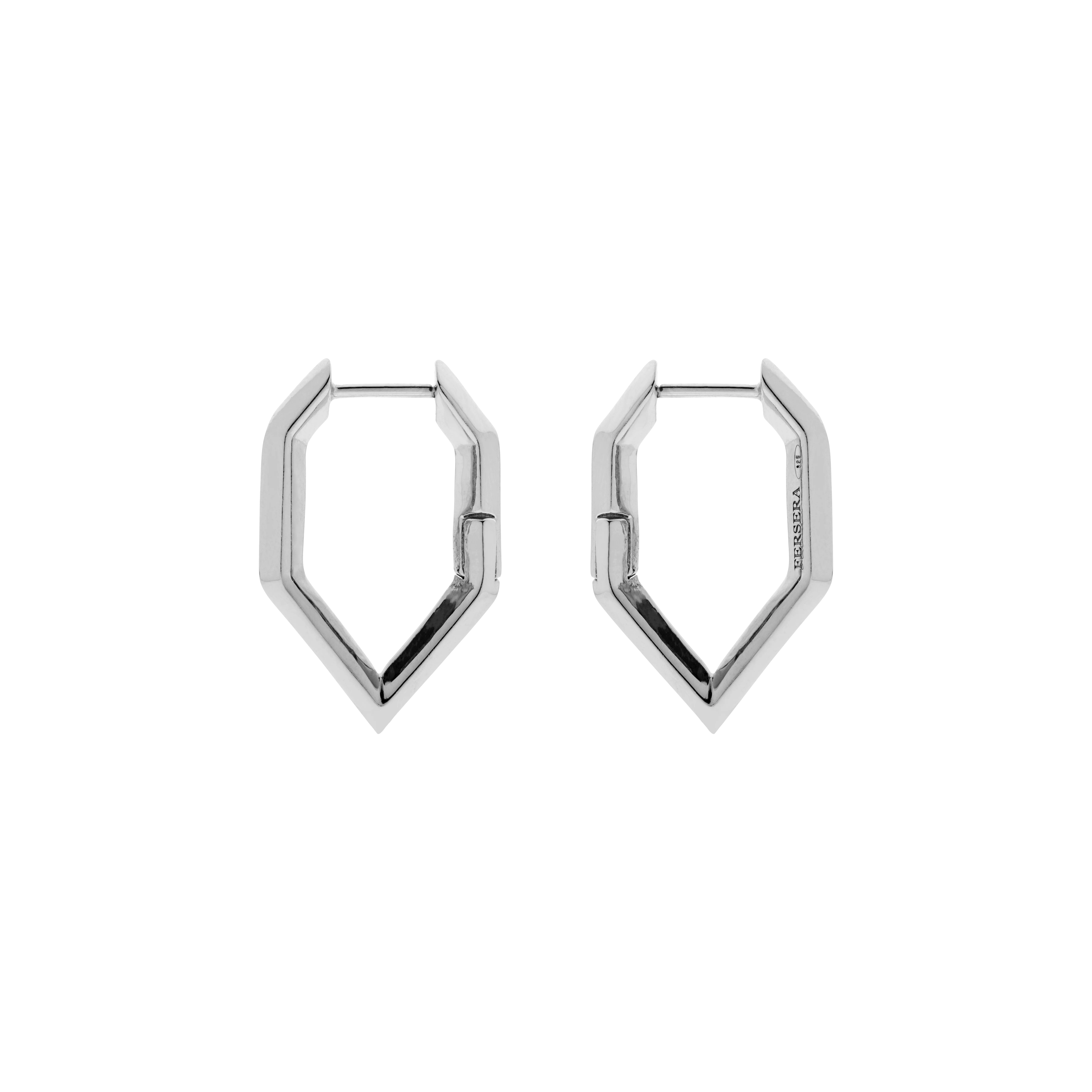 Sculptura hexagon earrings - Sculptura hexagon earrings -  The Future Rocks -    3