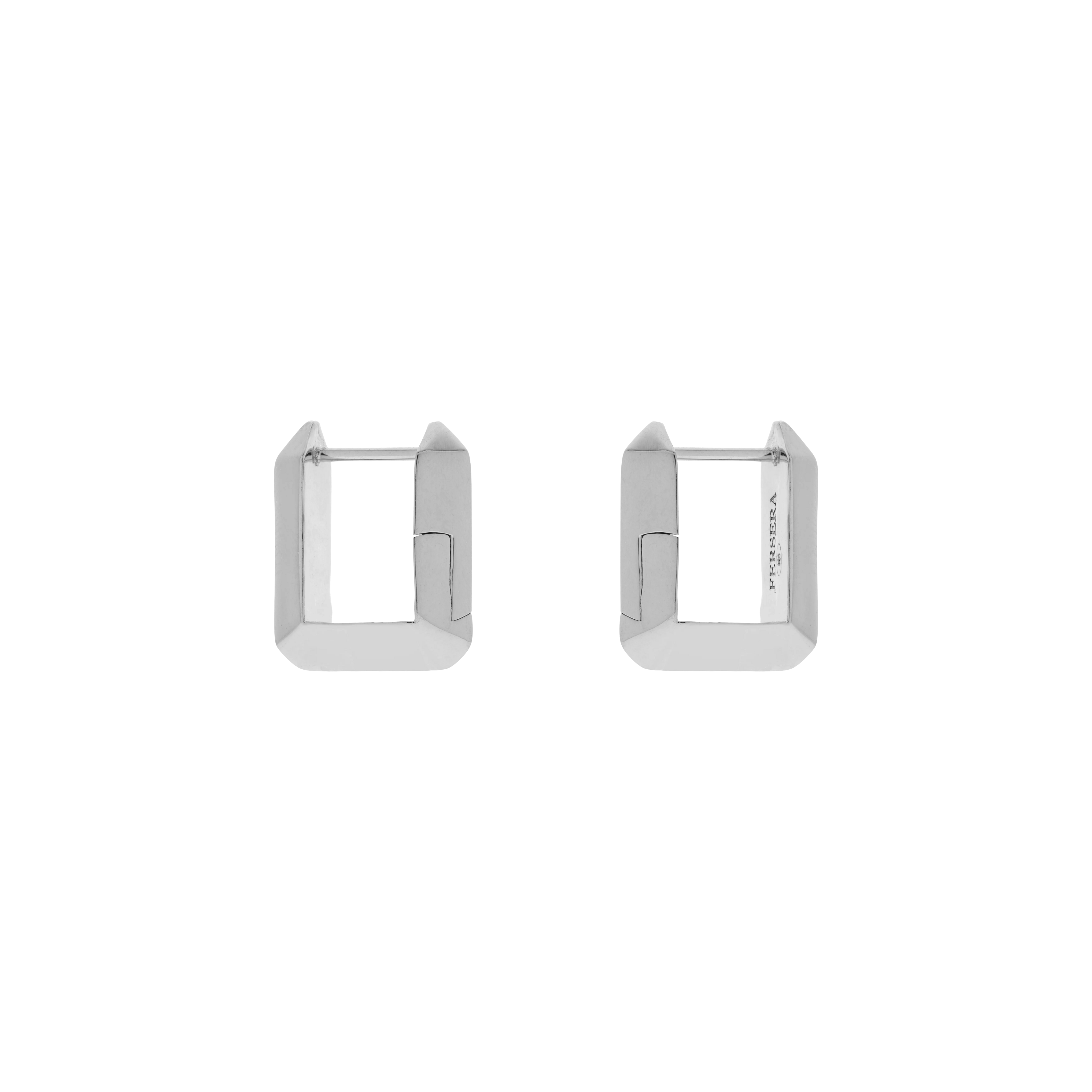 Sculptura rectangle earrings - Sculptura rectangle earrings - The Future Rocks - 6