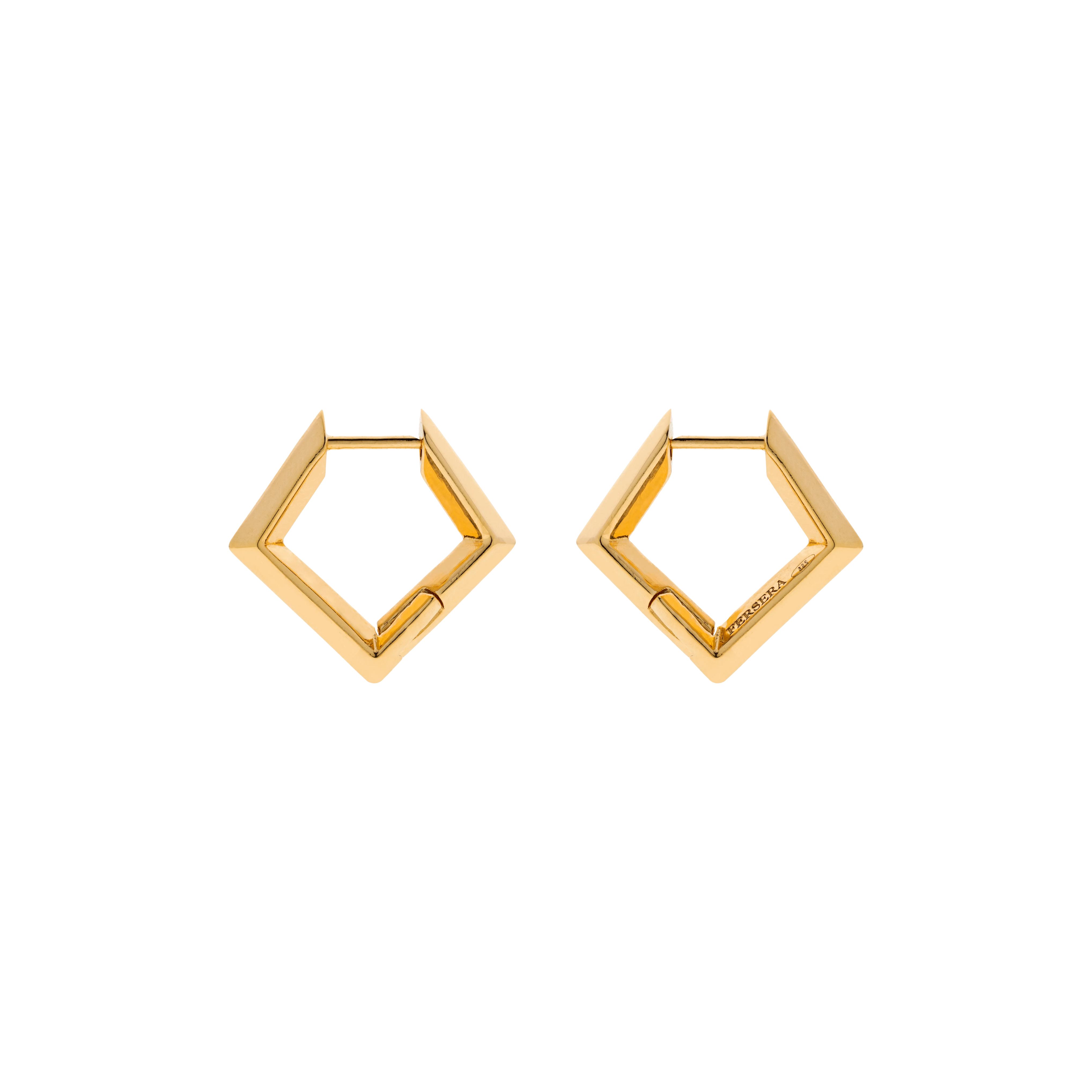 Sculptura square earrings - Sculptura square earrings -  The Future Rocks -    1