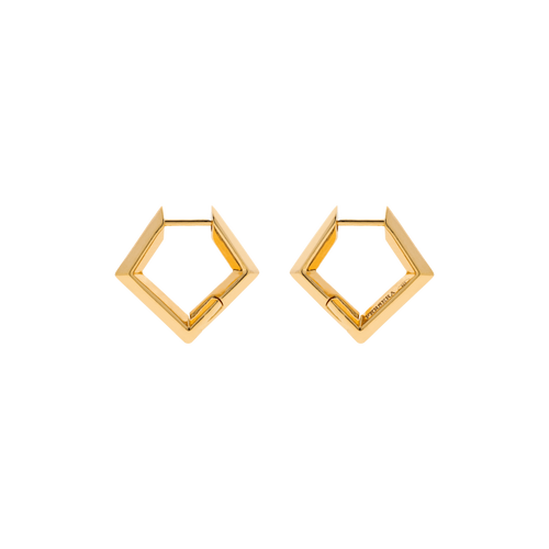 Sculptura square earrings - Sculptura square earrings -  The Future Rocks -    1
