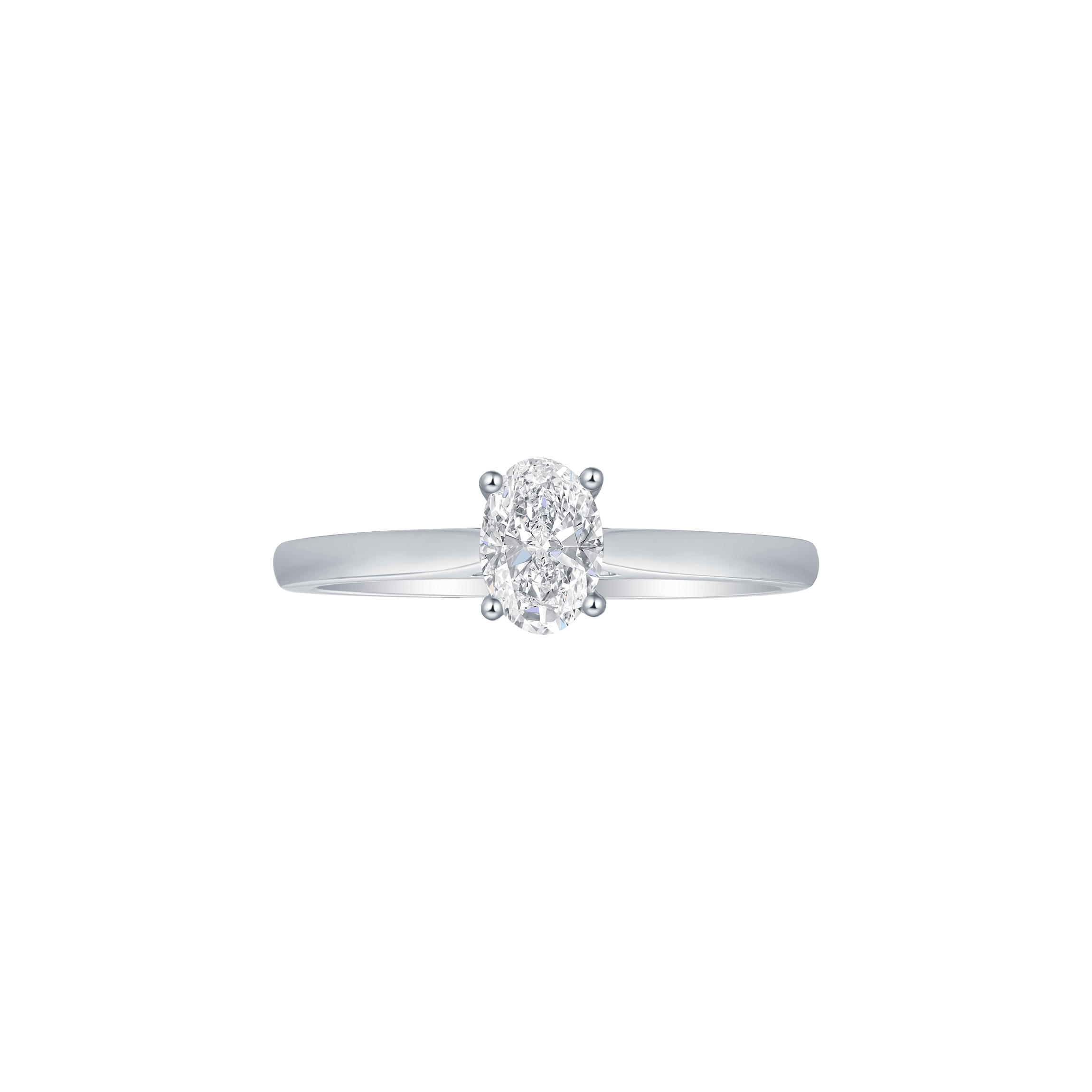 Oval solitaire ring - Oval solitaire ring -  The Future Rocks -    8