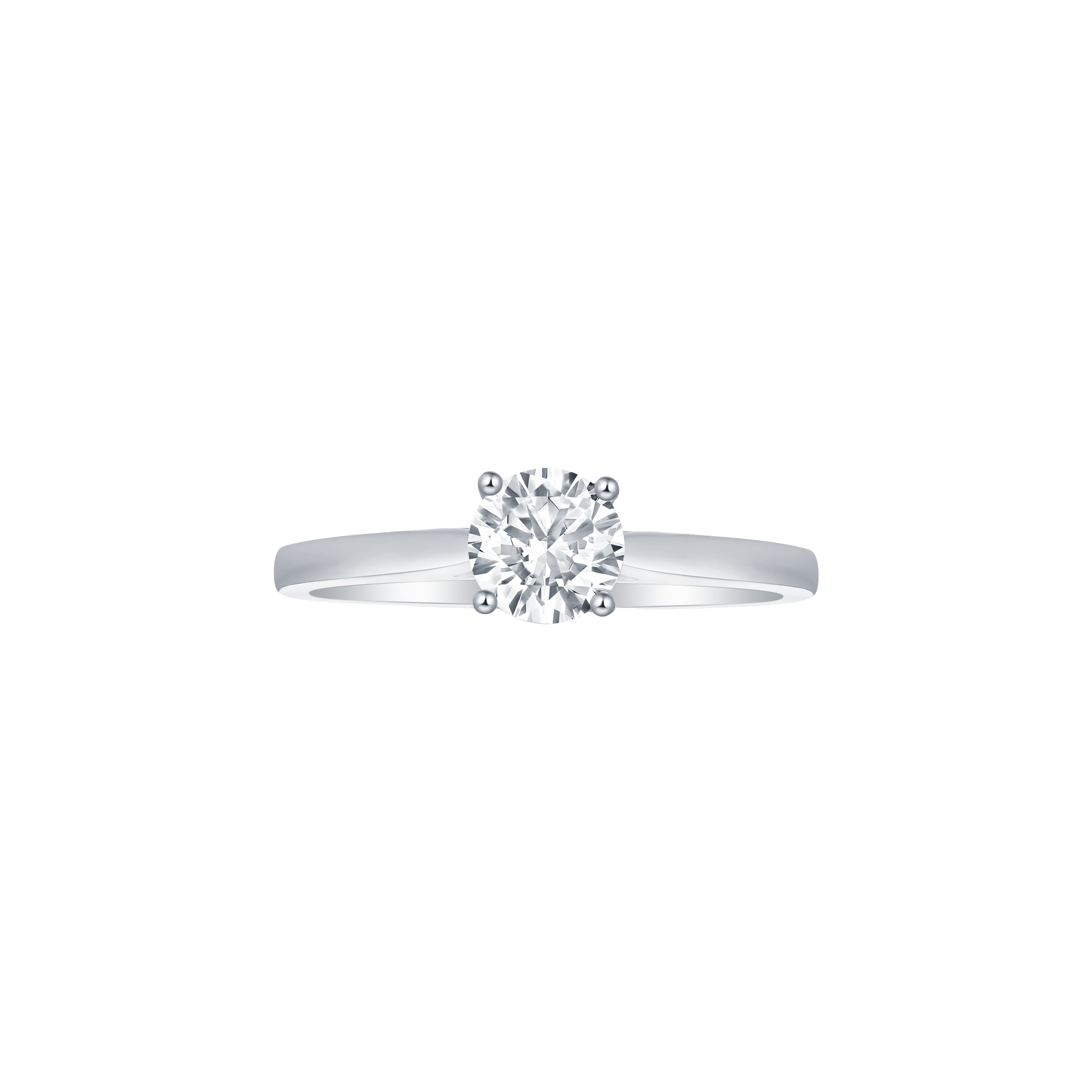 Round solitaire ring - Round solitaire ring -  The Future Rocks -    15