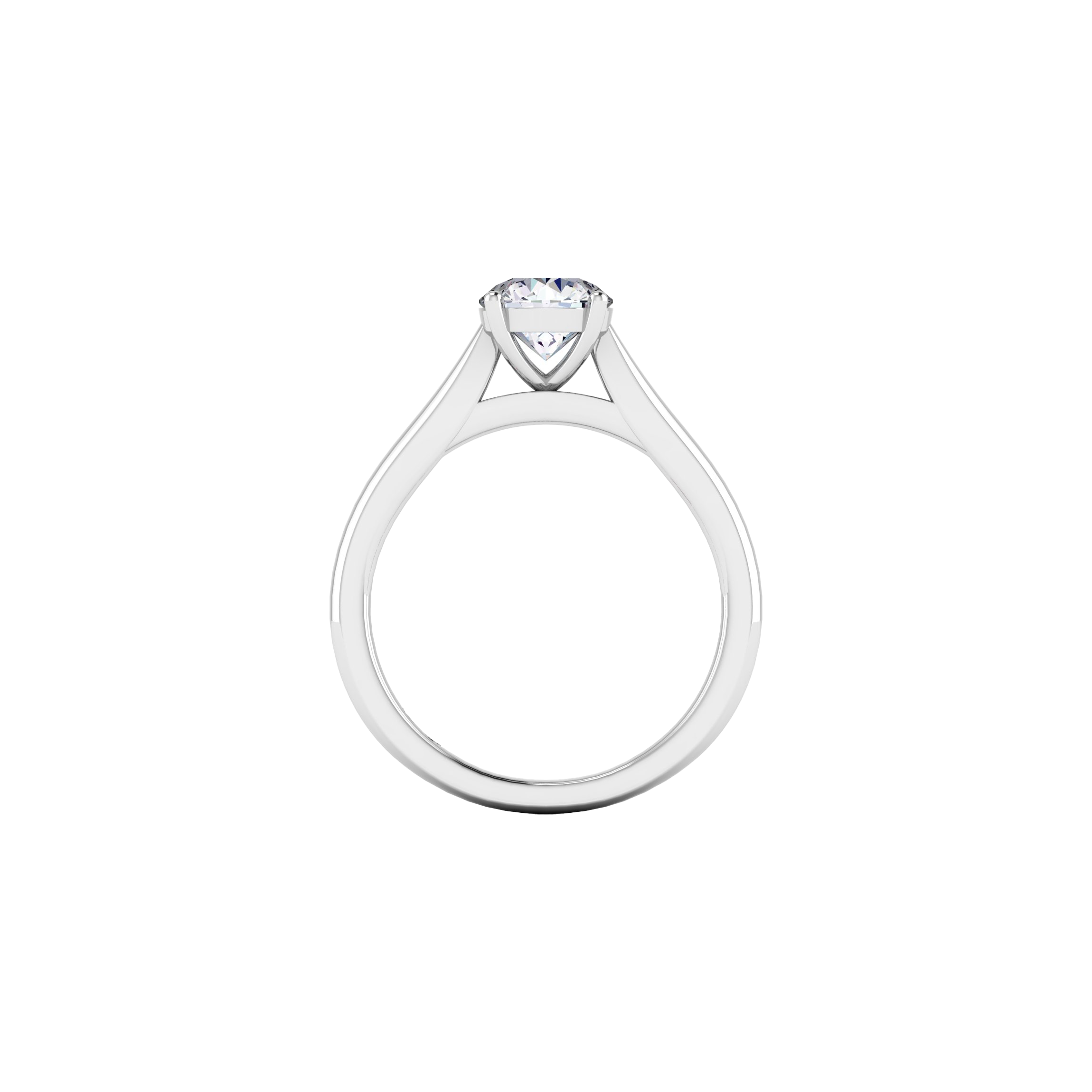Round solitaire ring - Round solitaire ring -  The Future Rocks -    3