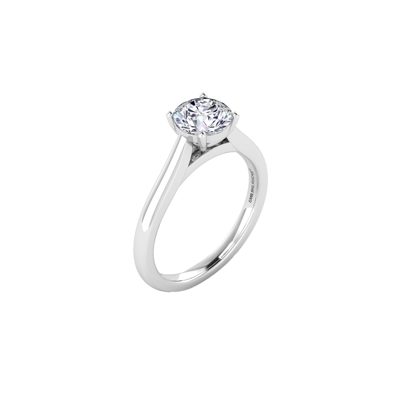 Round solitaire ring - Round solitaire ring -  The Future Rocks -    1
