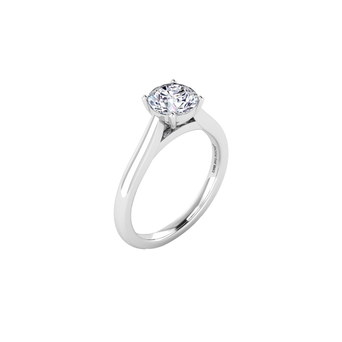 Round solitaire ring - Round solitaire ring -  The Future Rocks -    1