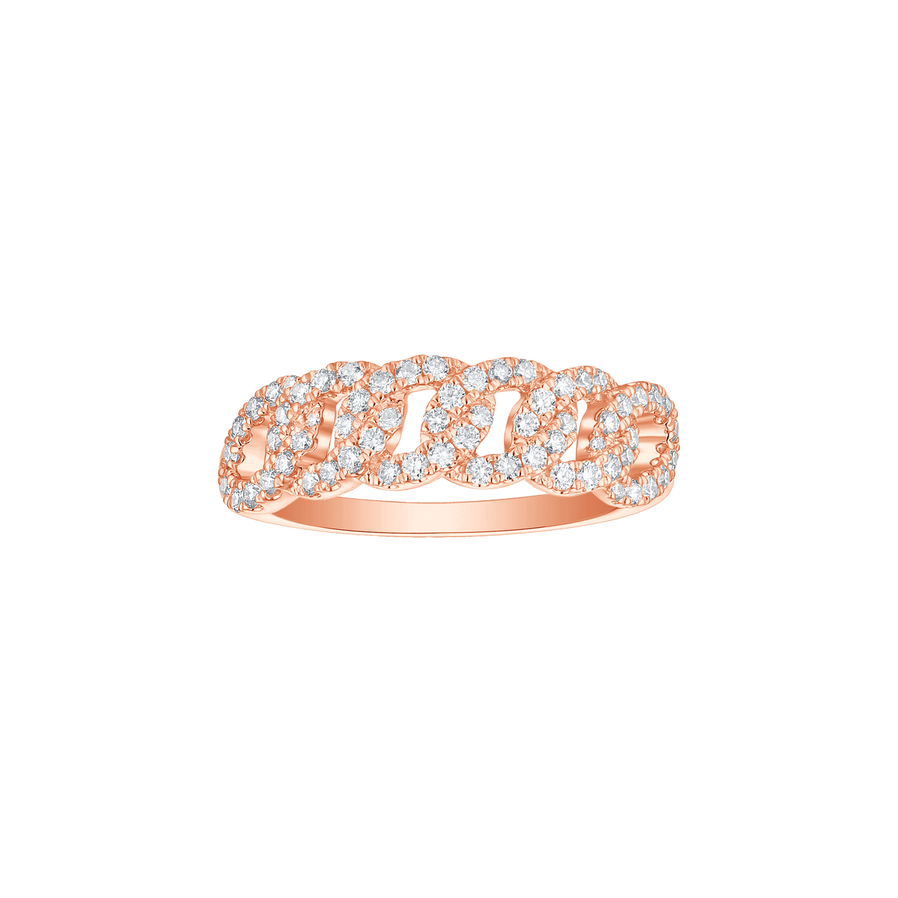 Linking love chain ring - Linking love chain ring -  The Future Rocks -    3