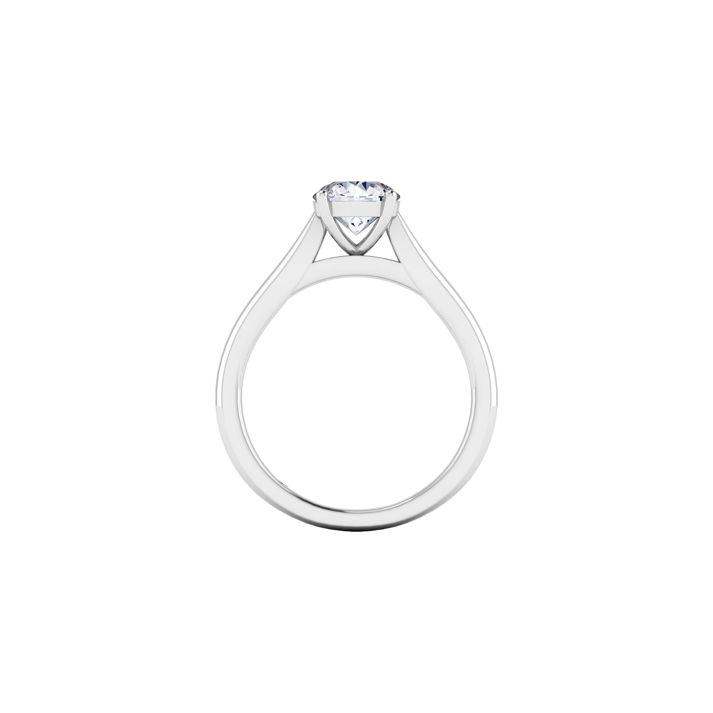 Round solitaire ring - Round solitaire ring -  The Future Rocks -    6
