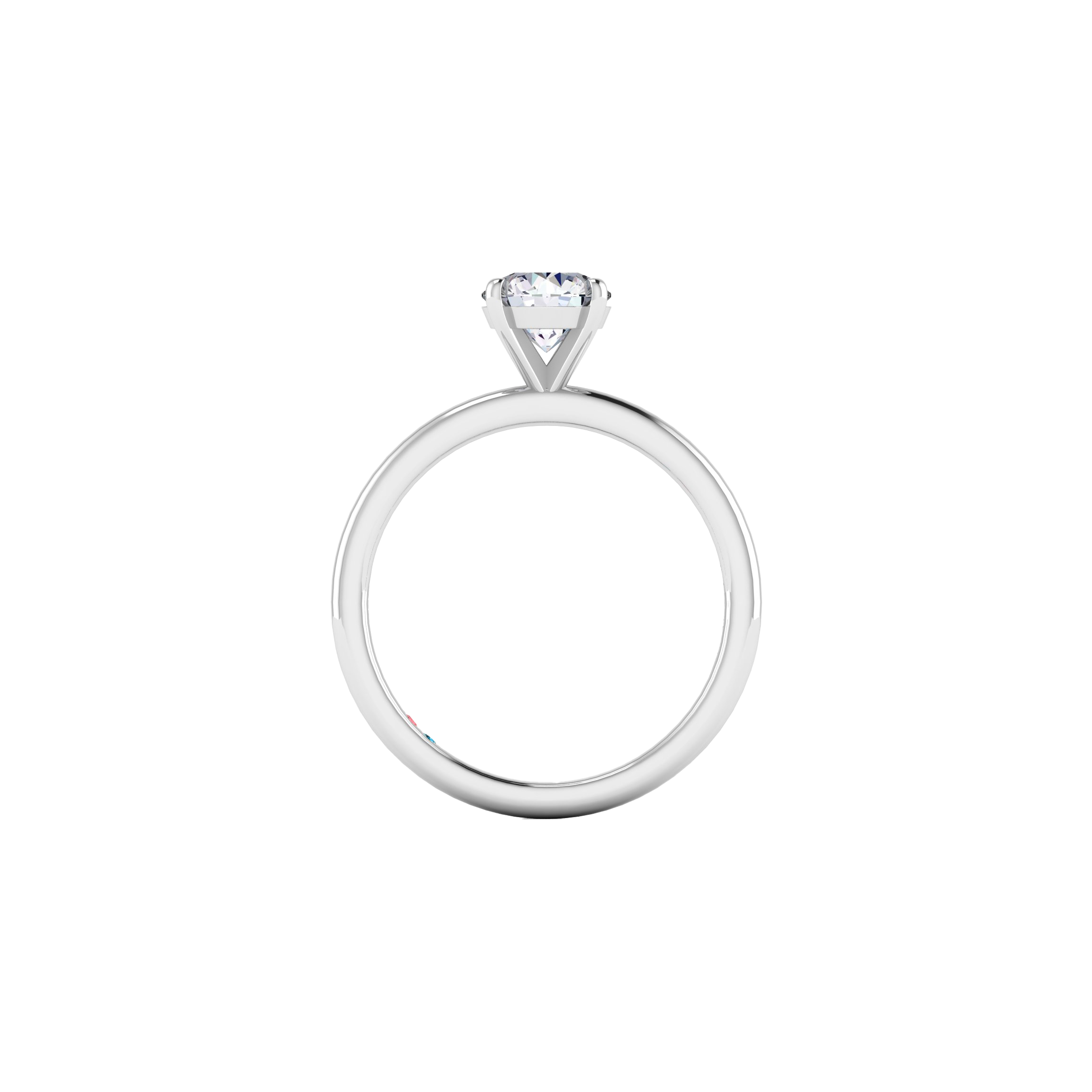 Round solitaire petite ring - Round solitaire petite ring -  The Future Rocks -    3