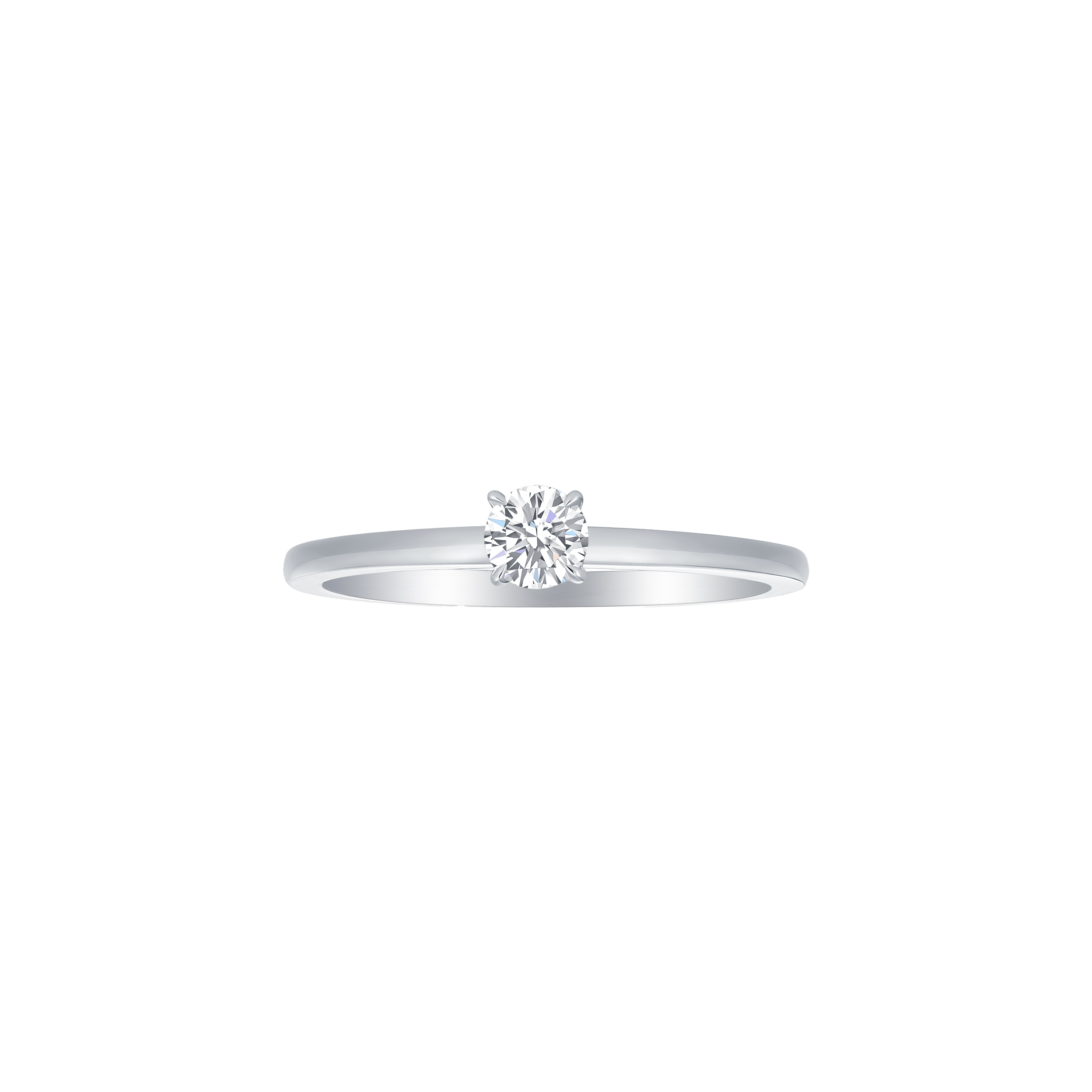 Round solitaire petite ring - Round solitaire petite ring -  The Future Rocks -    4