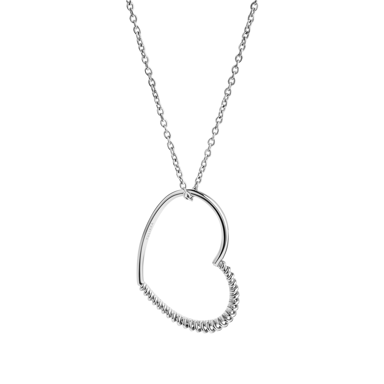 Yulikka-small heart pendant necklace - Yulikka-small heart pendant necklace -  The Future Rocks -    2