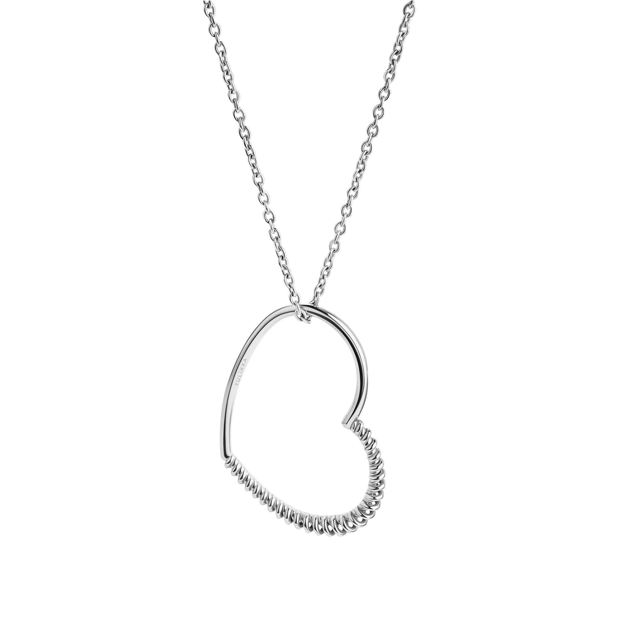 Yulikka-small heart pendant necklace - Yulikka-small heart pendant necklace -  The Future Rocks -    2