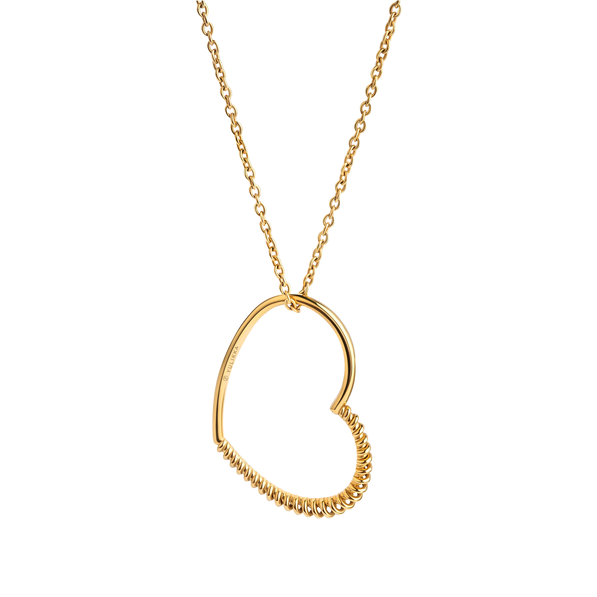 Yulikka-small heart pendant necklace - Yulikka-small heart pendant necklace -  The Future Rocks -    1