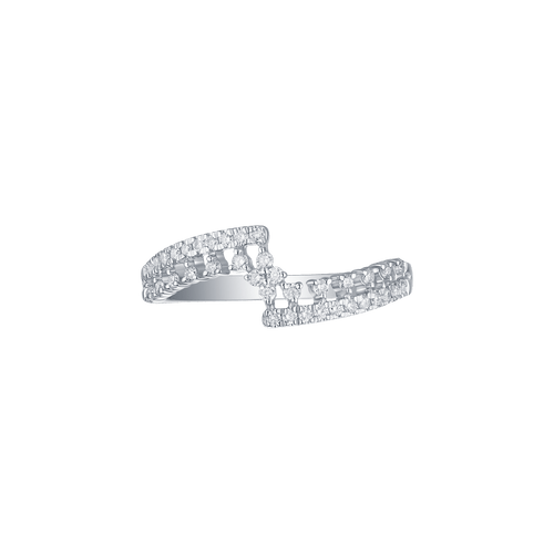 Smiling light bypass band ring - Smiling light bypass band ring -  The Future Rocks -    1