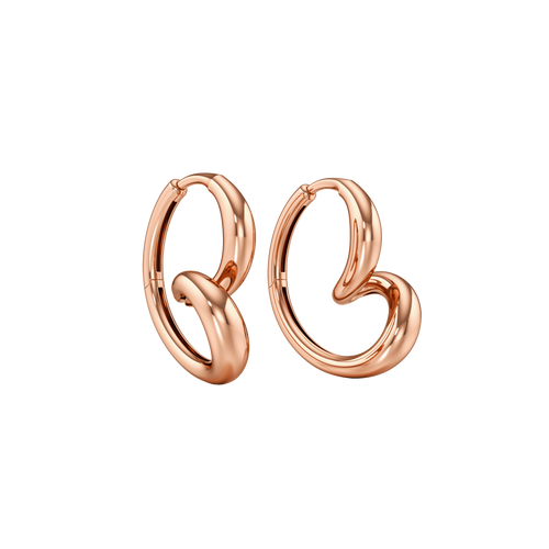 Whirlwind medium gold earrings - Whirlwind medium gold earrings -  The Future Rocks -    1