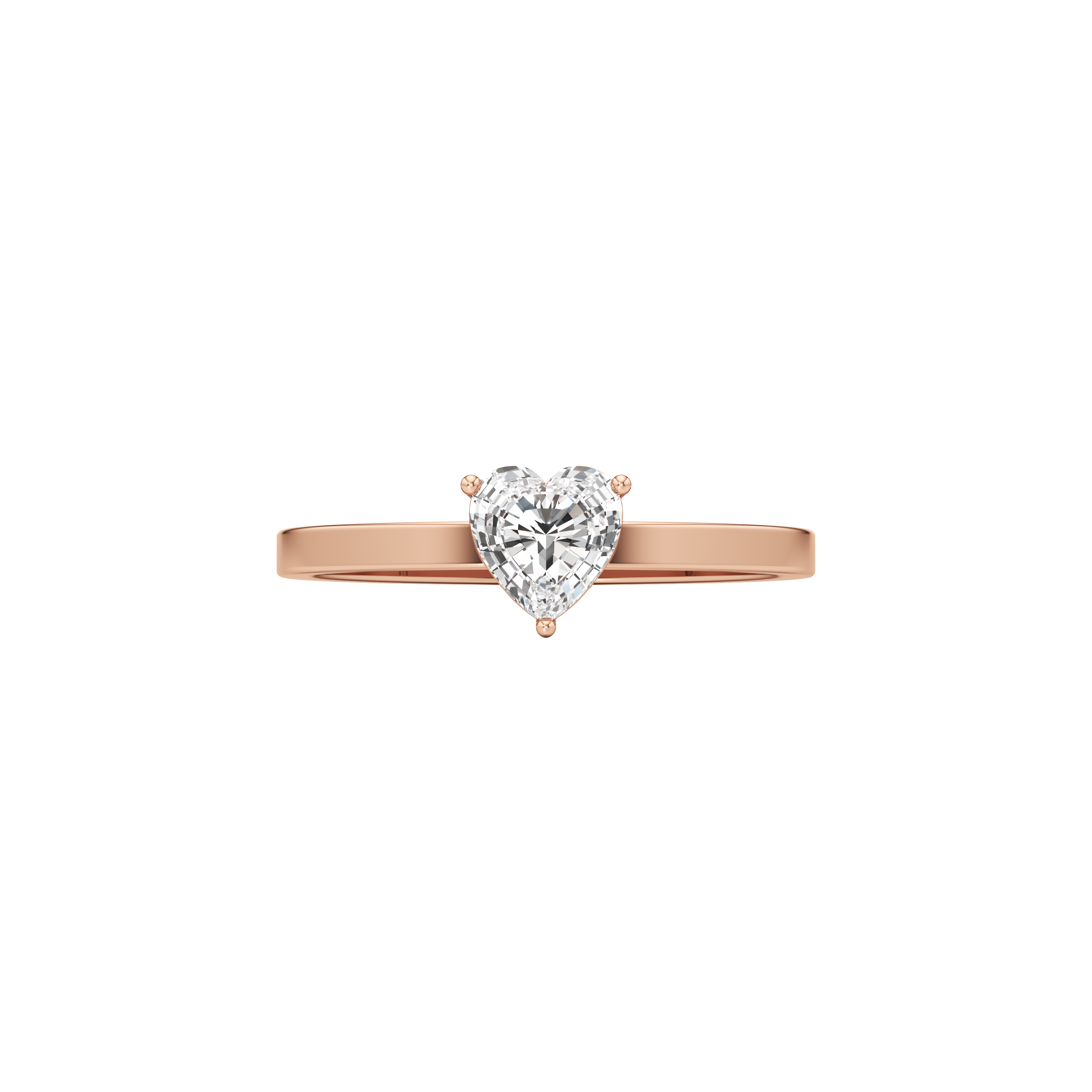 Whirlwind heart solitaire ring - Whirlwind heart solitaire ring -  The Future Rocks -    6