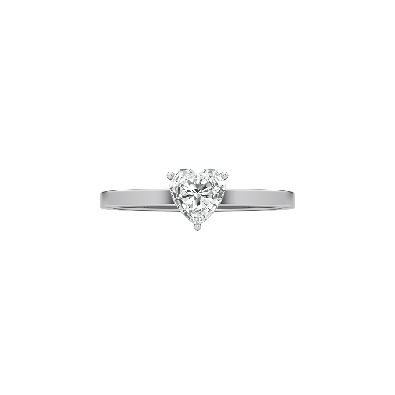 Whirlwind heart solitaire ring - Whirlwind heart solitaire ring -  The Future Rocks -    4