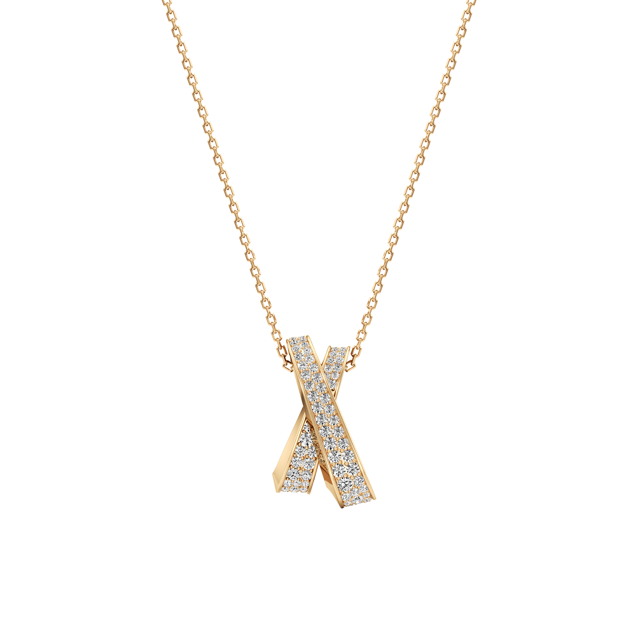 Infinite full pavé pendant necklace - Infinite full pavé pendant necklace -  The Future Rocks -    1
