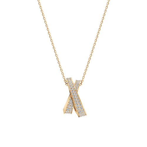 Infinite full pavé pendant necklace - Infinite full pavé pendant necklace -  The Future Rocks -    1