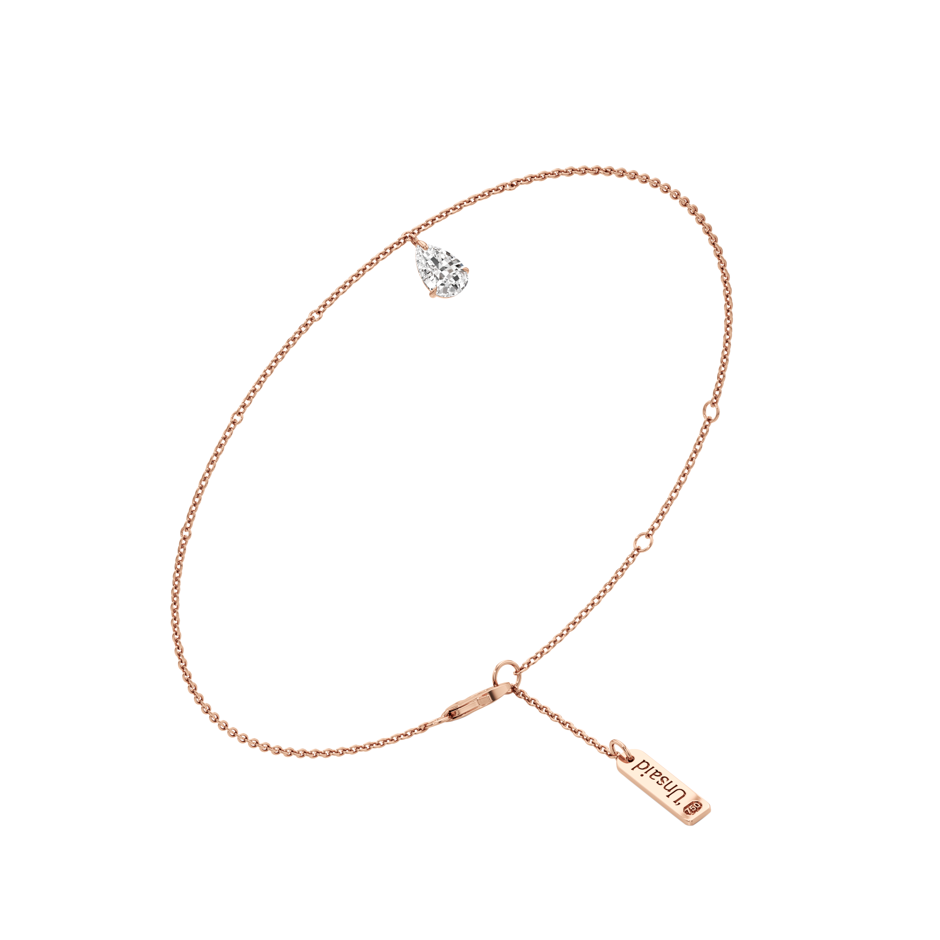 Tear drop diamond bracelet - Tear drop diamond bracelet -  The Future Rocks -    1