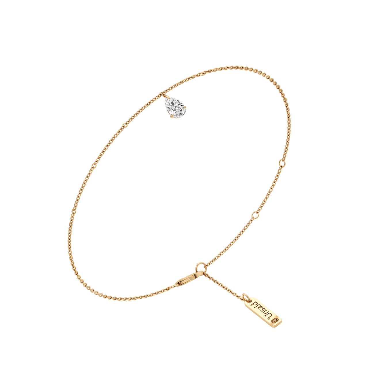 Tear drop diamond bracelet - Tear drop diamond bracelet -  The Future Rocks -    3