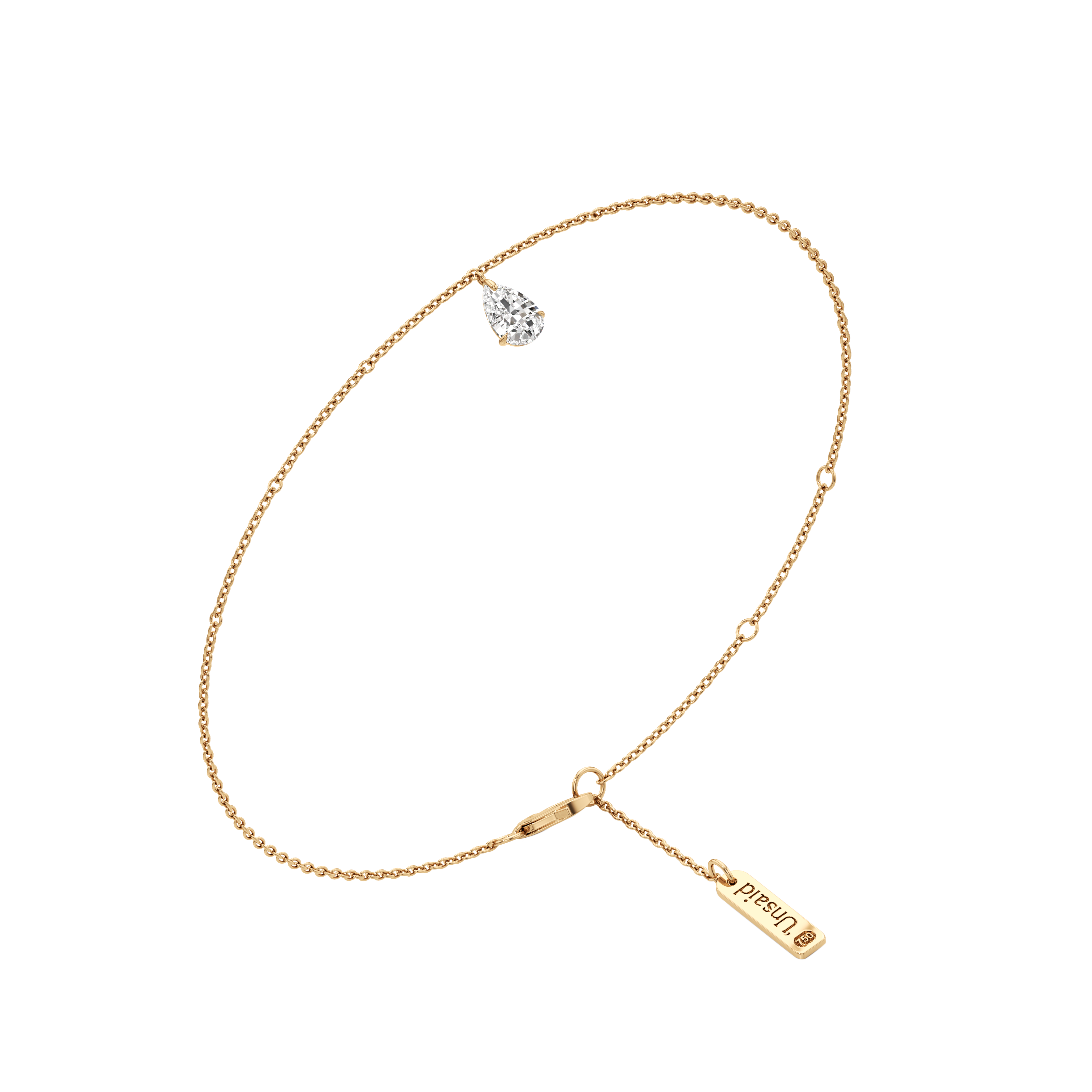 Tear drop diamond bracelet - Tear drop diamond bracelet -  The Future Rocks -    3