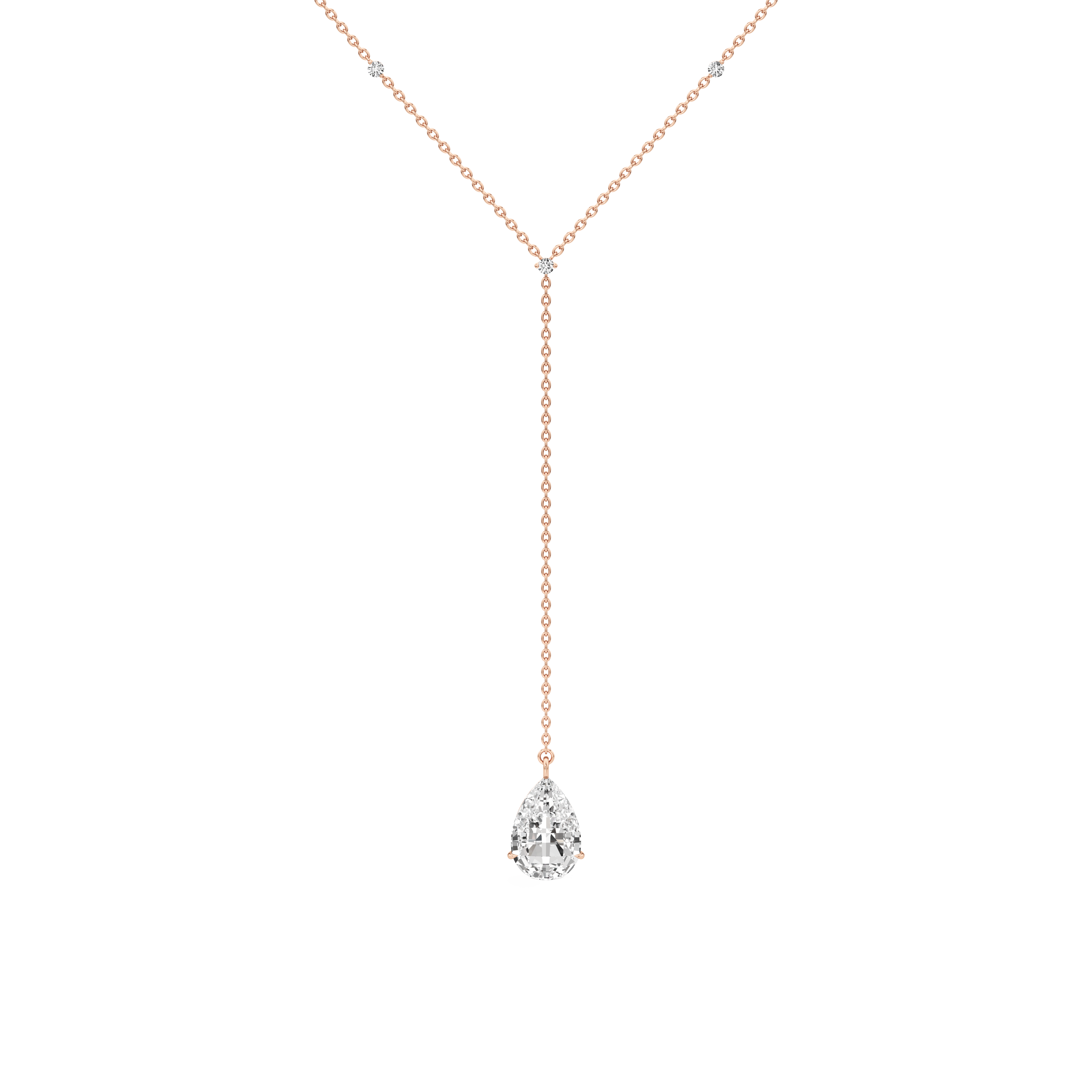Tear lariat necklace - Tear lariat necklace -  The Future Rocks -    5