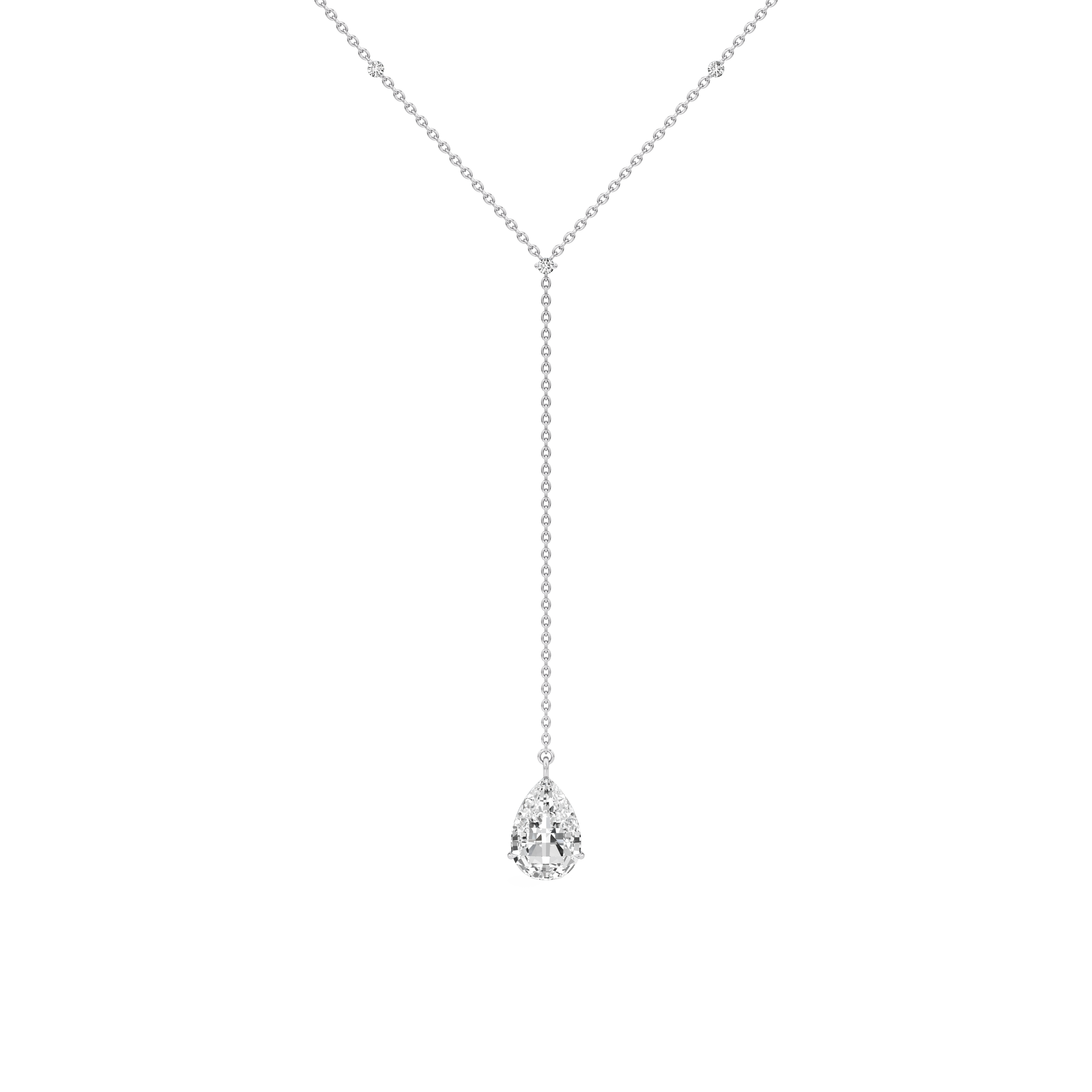 Tear lariat necklace - Tear lariat necklace -  The Future Rocks -    3