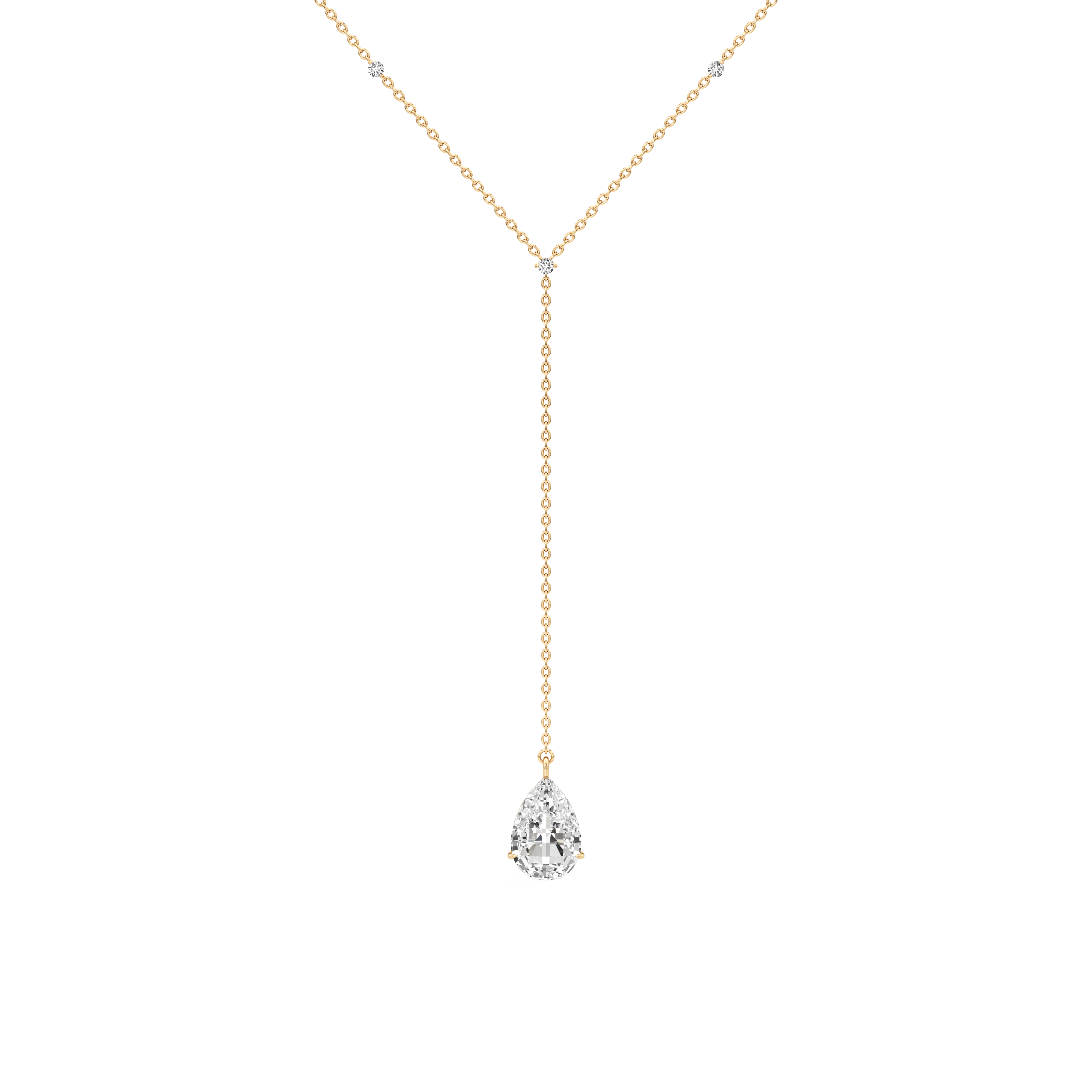 Tear lariat necklace - Tear lariat necklace -  The Future Rocks -    1