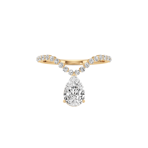 Tear curve diamond ring - Tear curve diamond ring -  The Future Rocks -    1