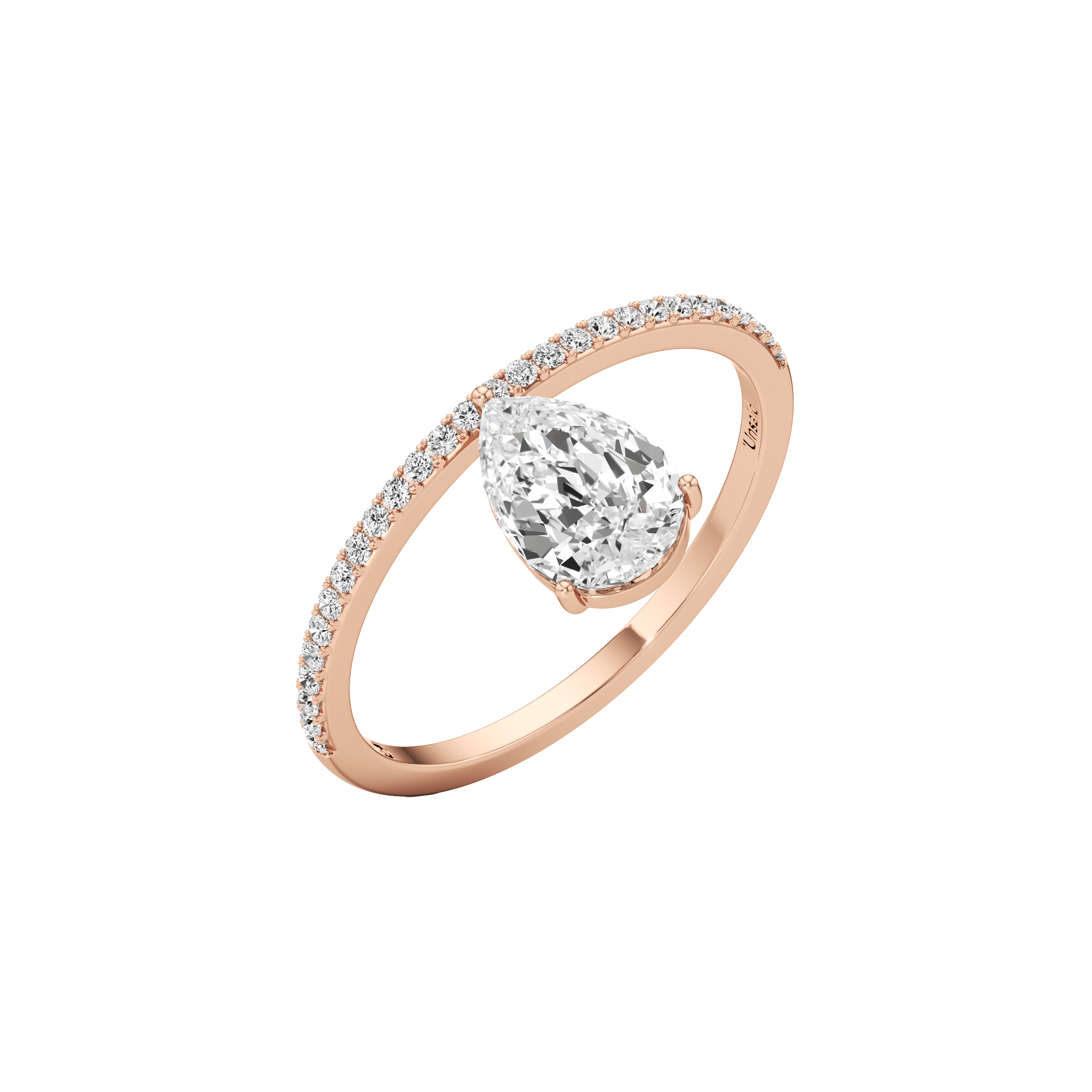 Tear grace pavé ring - Tear grace pavé ring -  The Future Rocks -    5