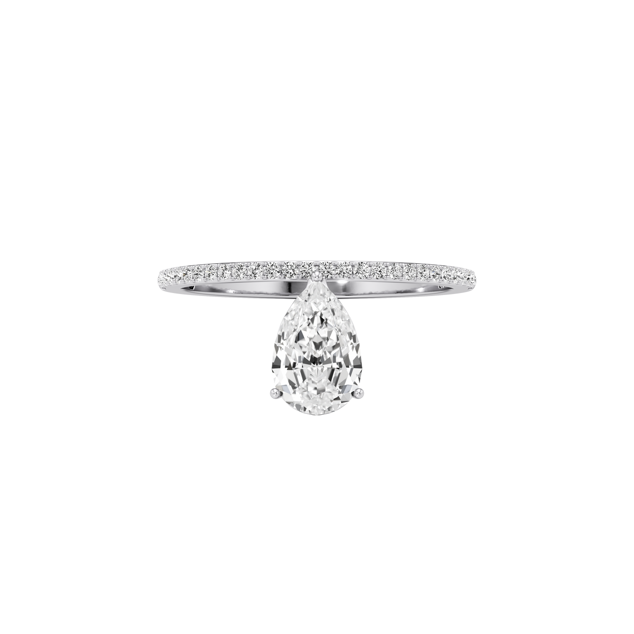 Tear grace pavé ring - Tear grace pavé ring -  The Future Rocks -    4