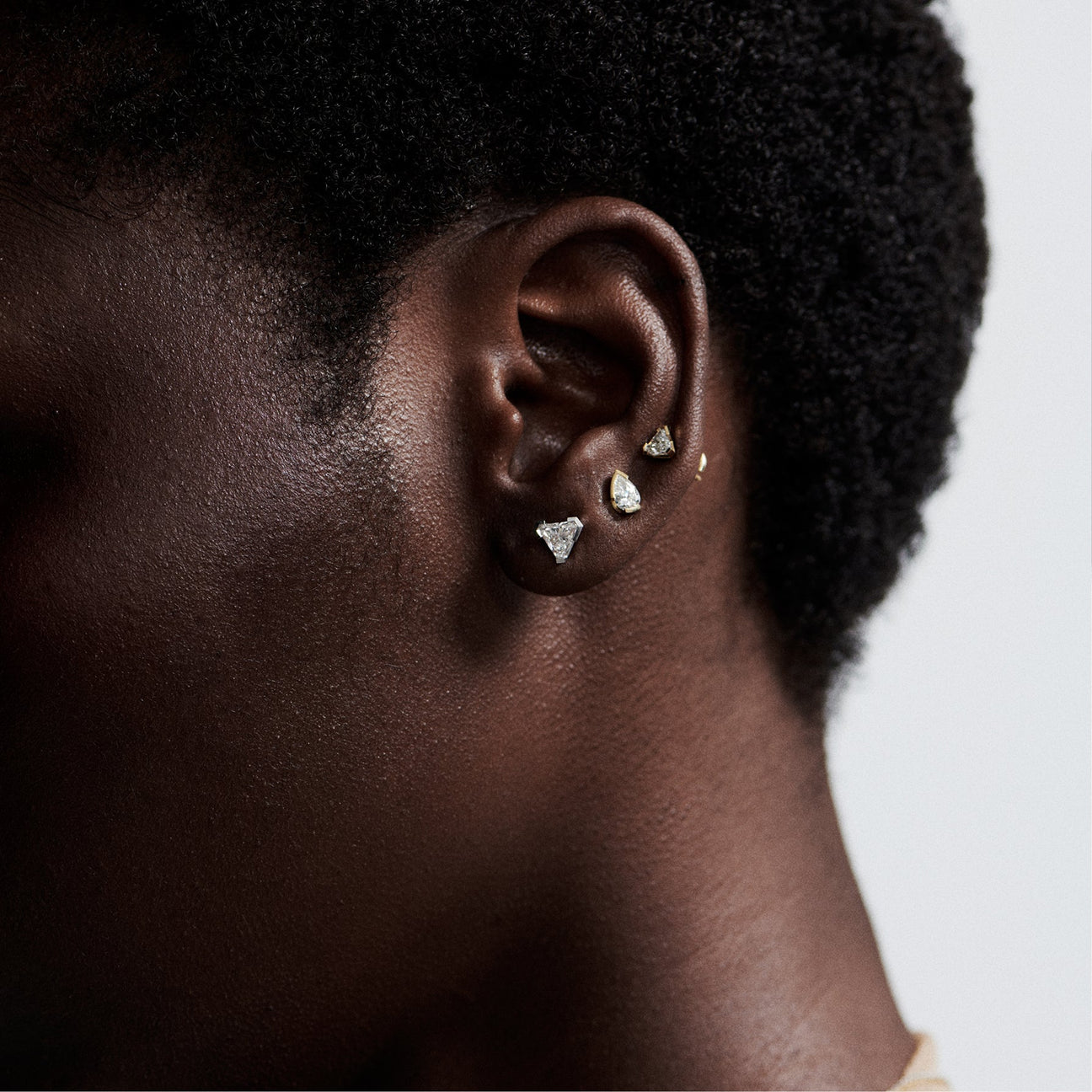 Meta magnolia studs - Meta magnolia studs -  The Future Rocks -    5