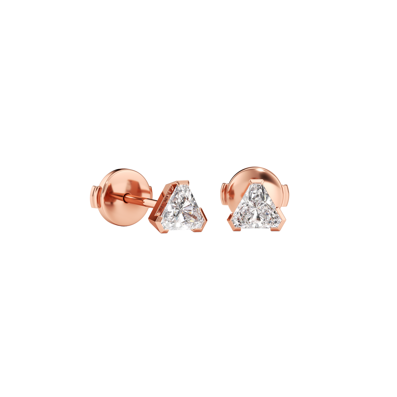 Meta small magnolia studs - Meta small magnolia studs -  The Future Rocks -    4