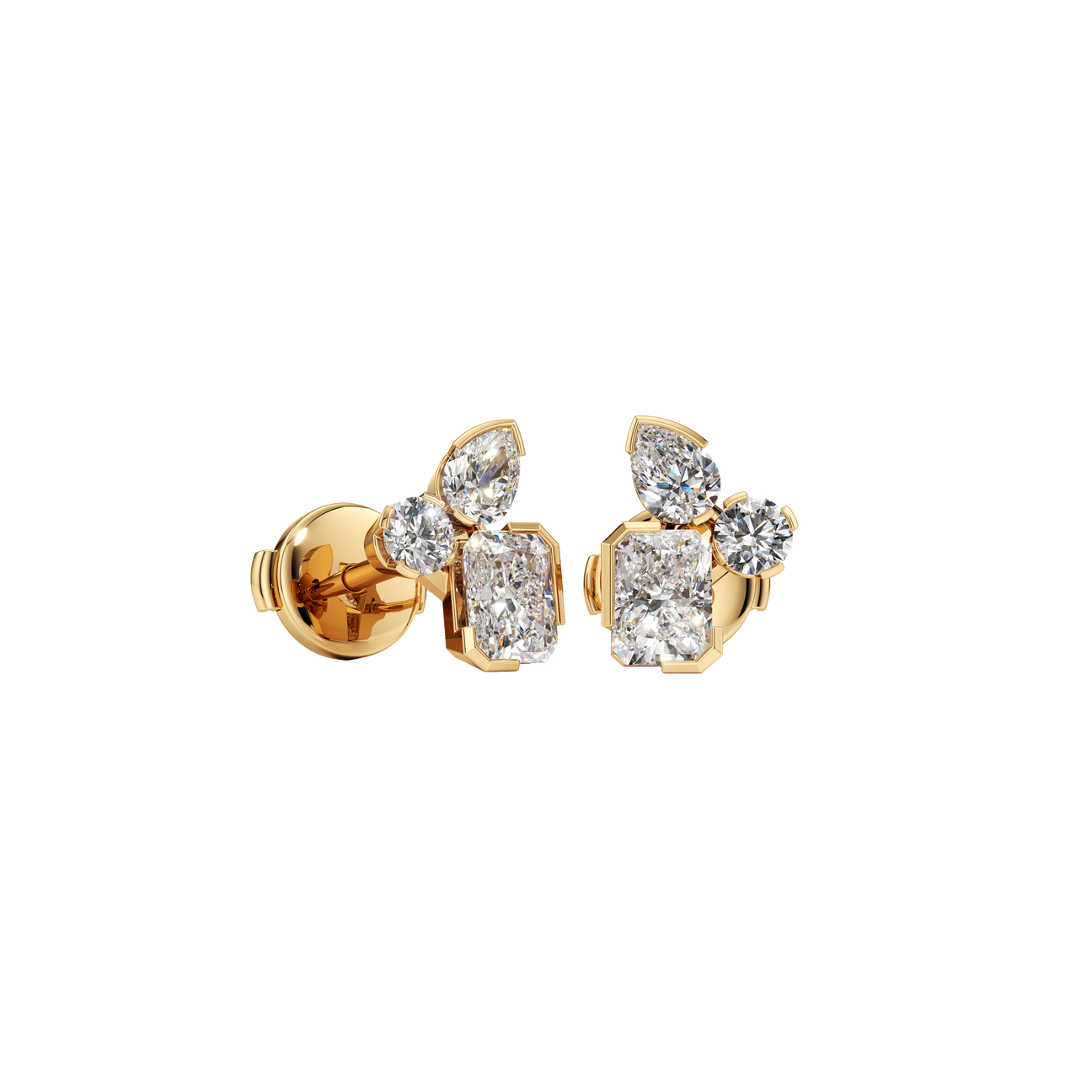 Meta lila studs - Meta lila studs -  The Future Rocks -    1