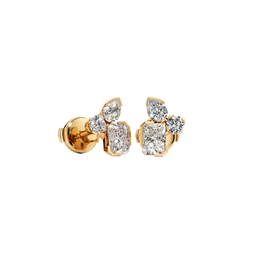 Meta lila studs - Meta lila studs -  The Future Rocks -    1