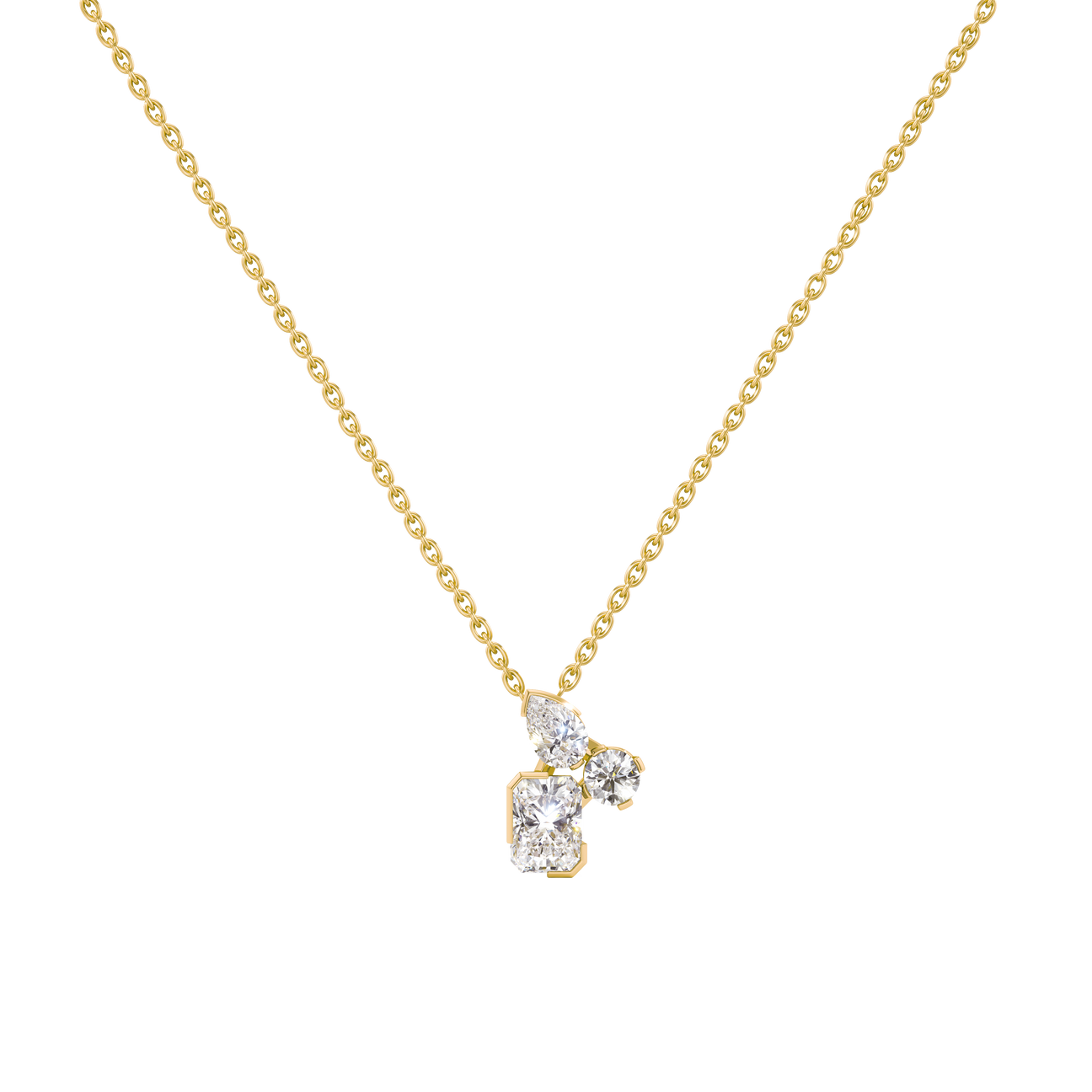 Meta lila pendant necklace - Meta lila pendant necklace -  The Future Rocks -    1