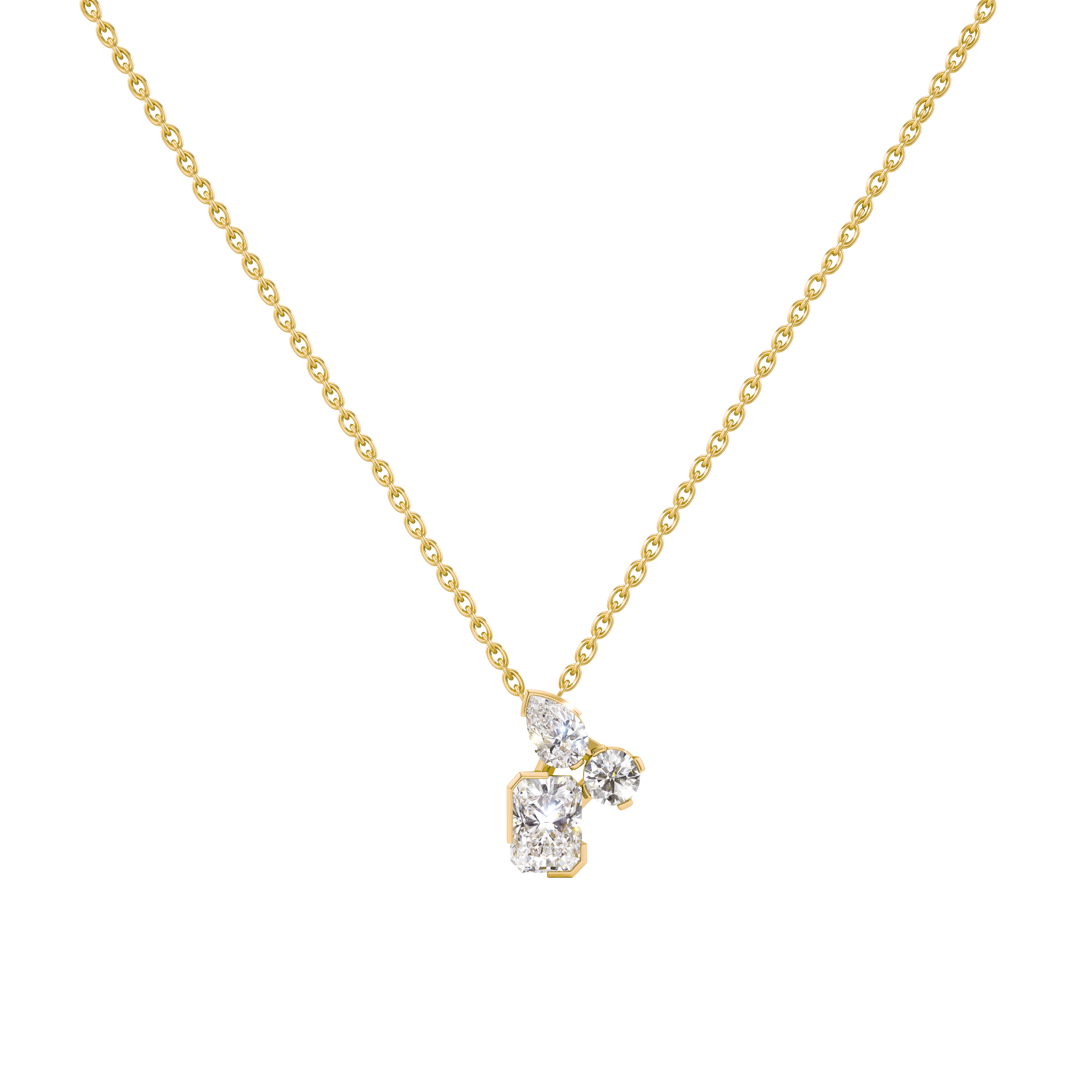 Meta lila pendant necklace - Meta lila pendant necklace -  The Future Rocks -    1