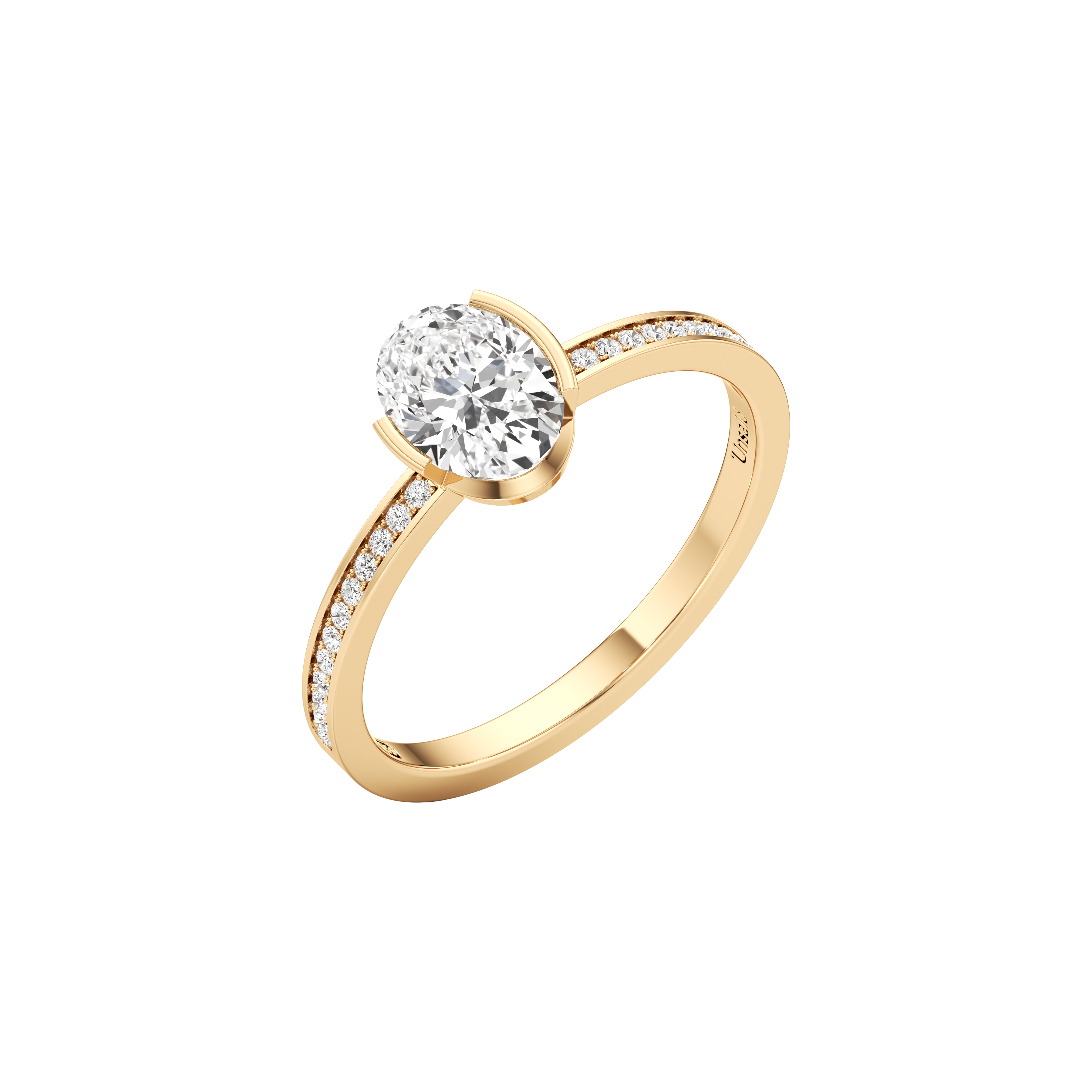 Meta orchid pavé ring - Meta orchid pavé ring -  The Future Rocks -    1