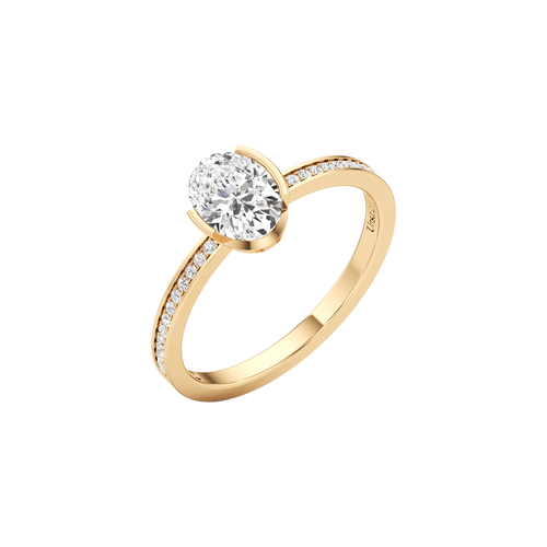 Meta orchid pavé ring - Meta orchid pavé ring -  The Future Rocks -    1
