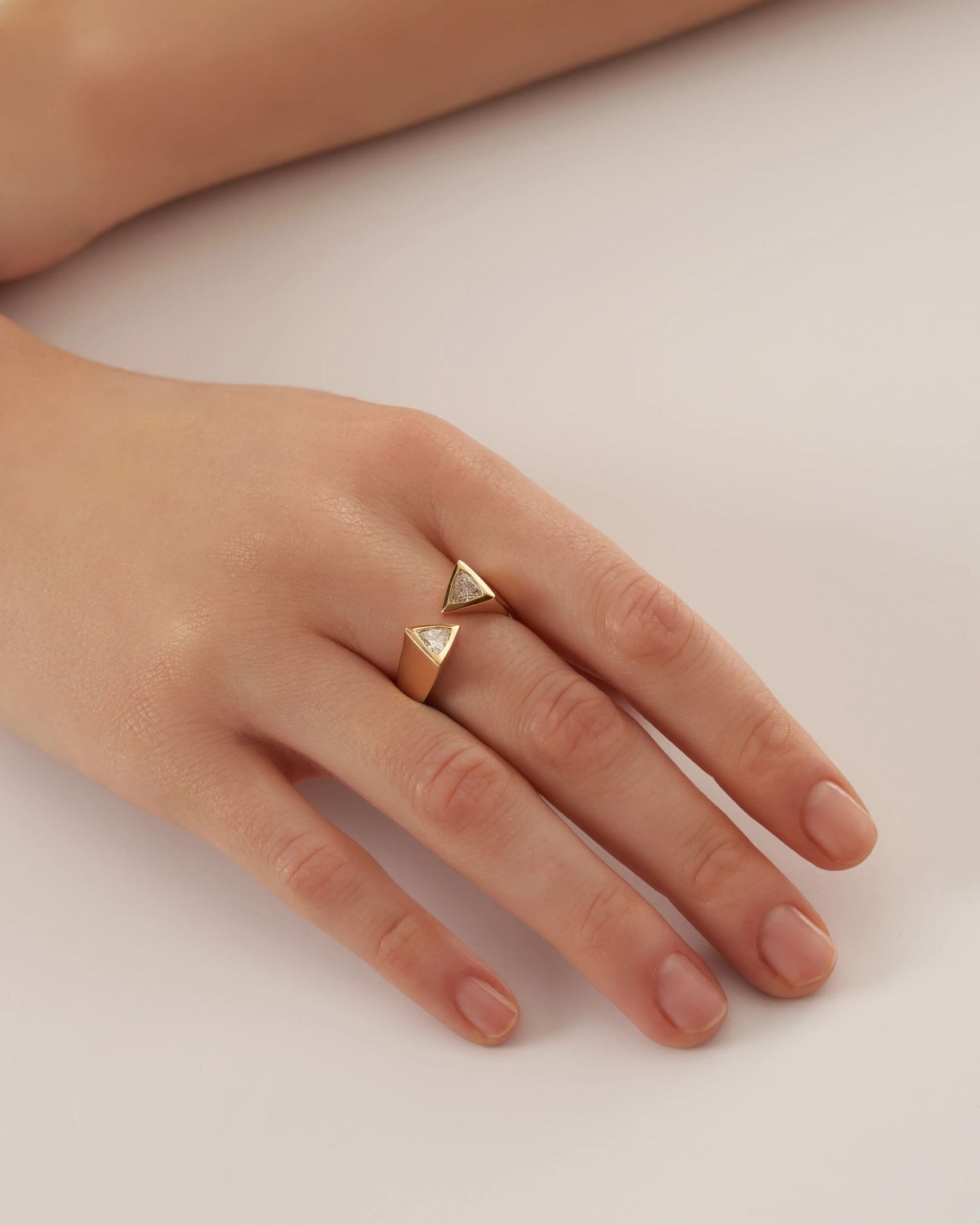Triangle open ring - Triangle open ring -  The Future Rocks -    2
