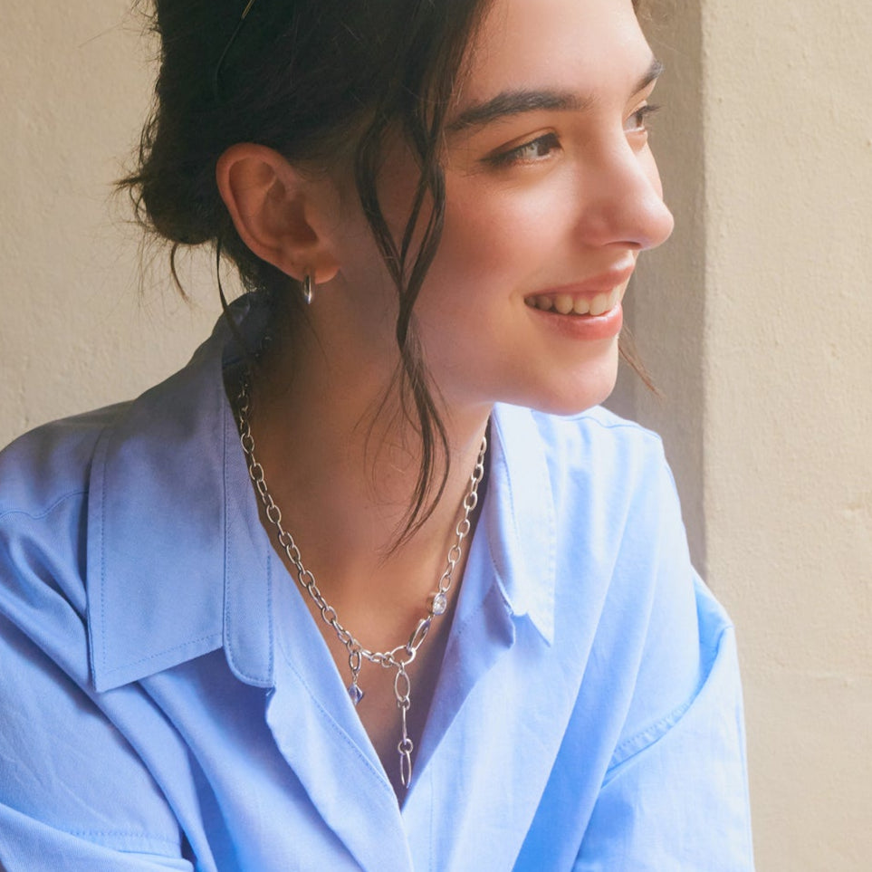 Hera lariat necklace - Hera lariat necklace -  The Future Rocks -    6