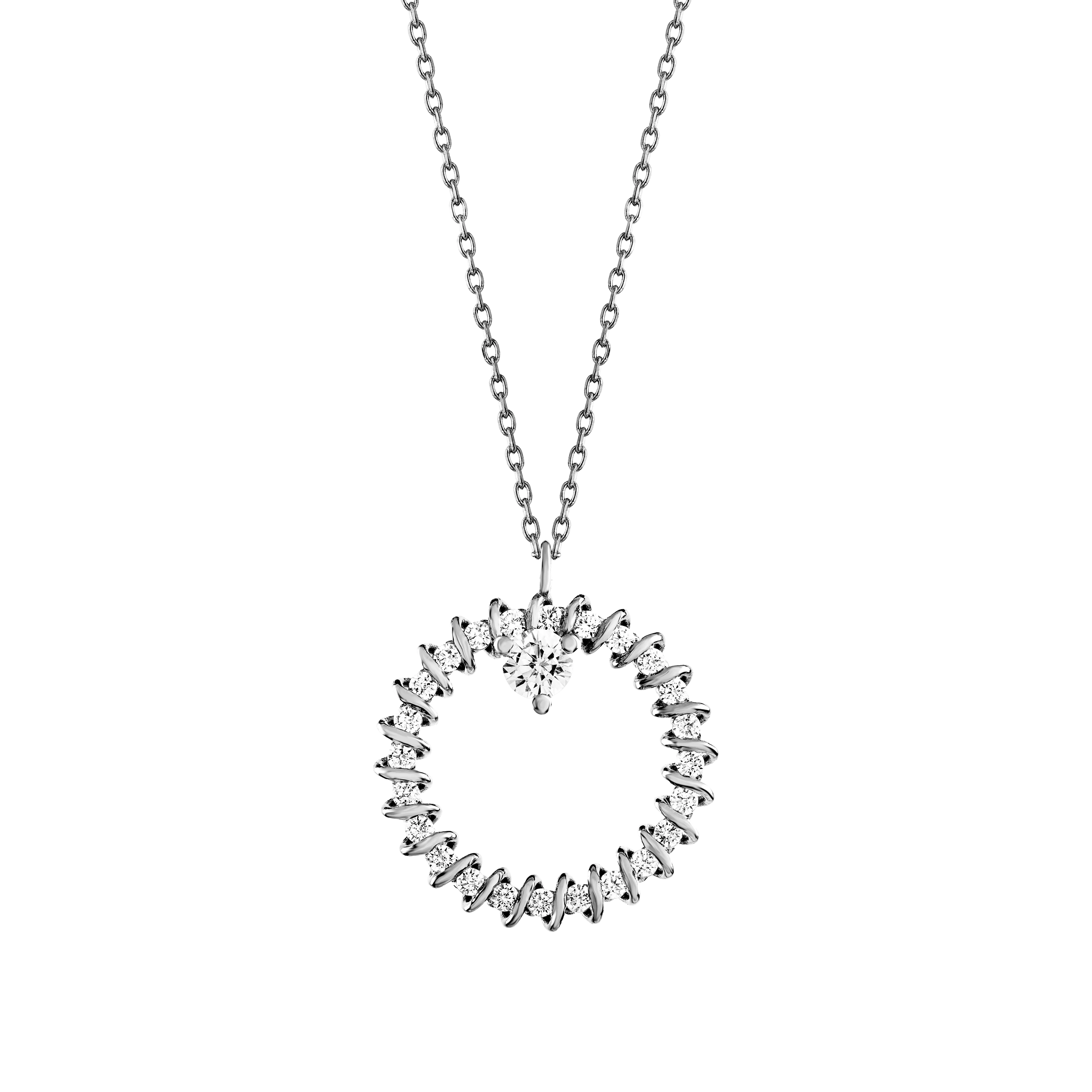 Eleonor necklace with spiral pendant - Eleonor necklace with spiral pendant -  The Future Rocks -    3