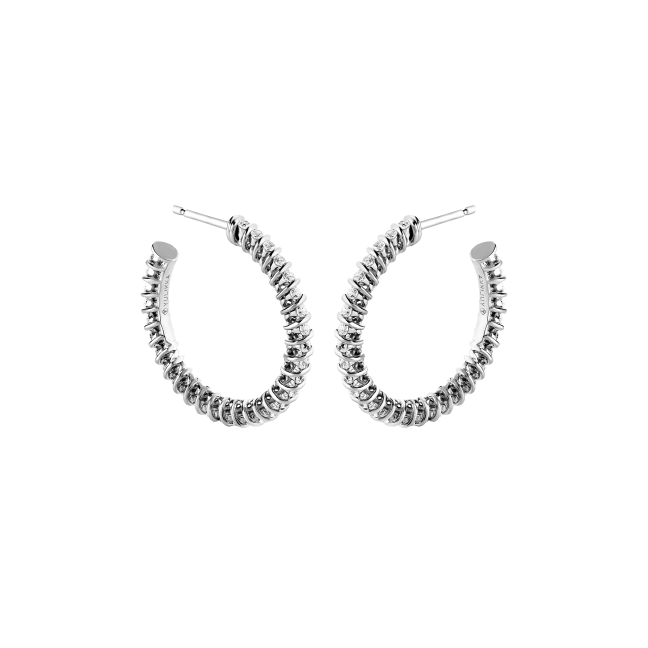 Hoop Spiral Earrings - Hoop Spiral Earrings -  The Future Rocks -    3