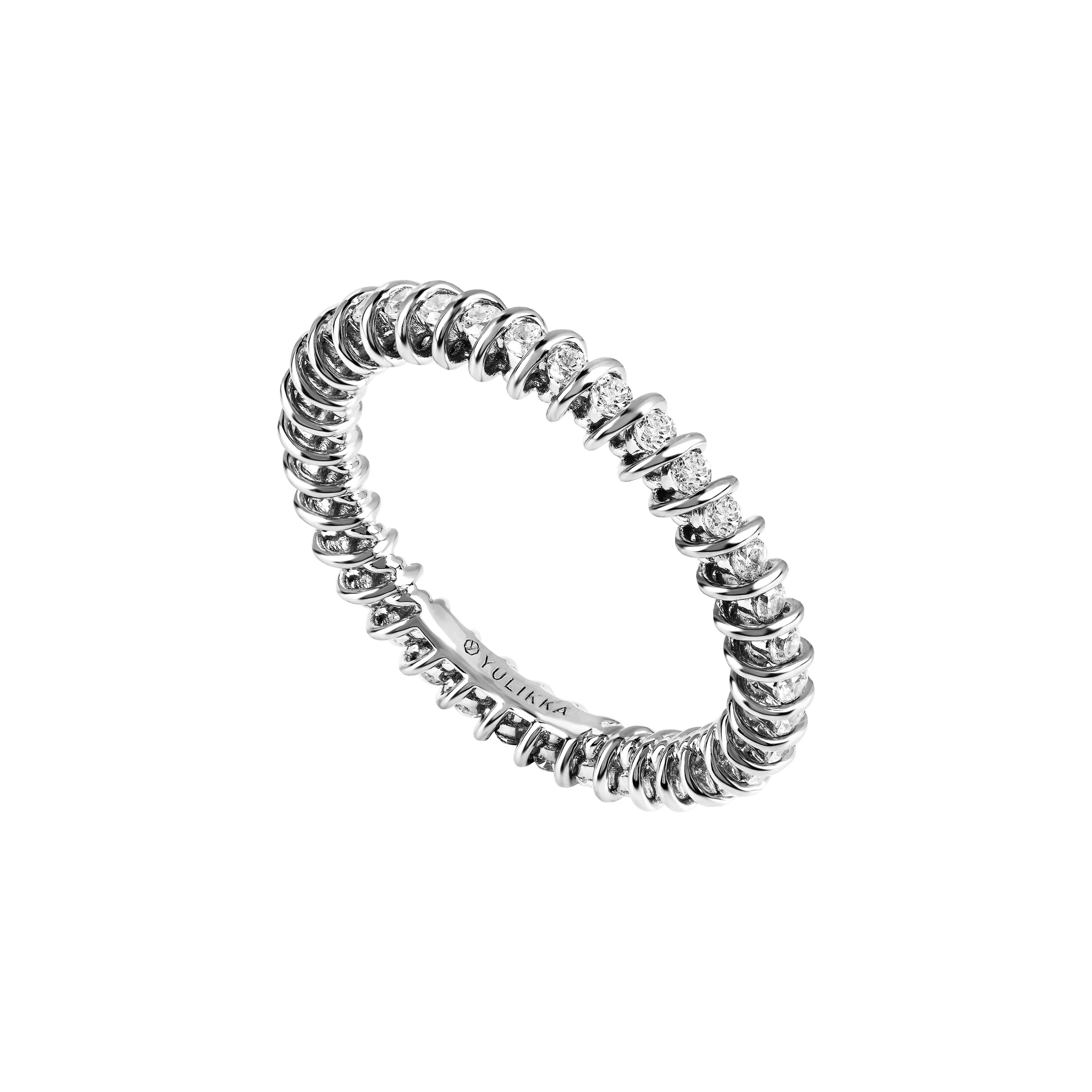 Life signature spiral ring™ - Life signature spiral ring™ -  The Future Rocks -    3