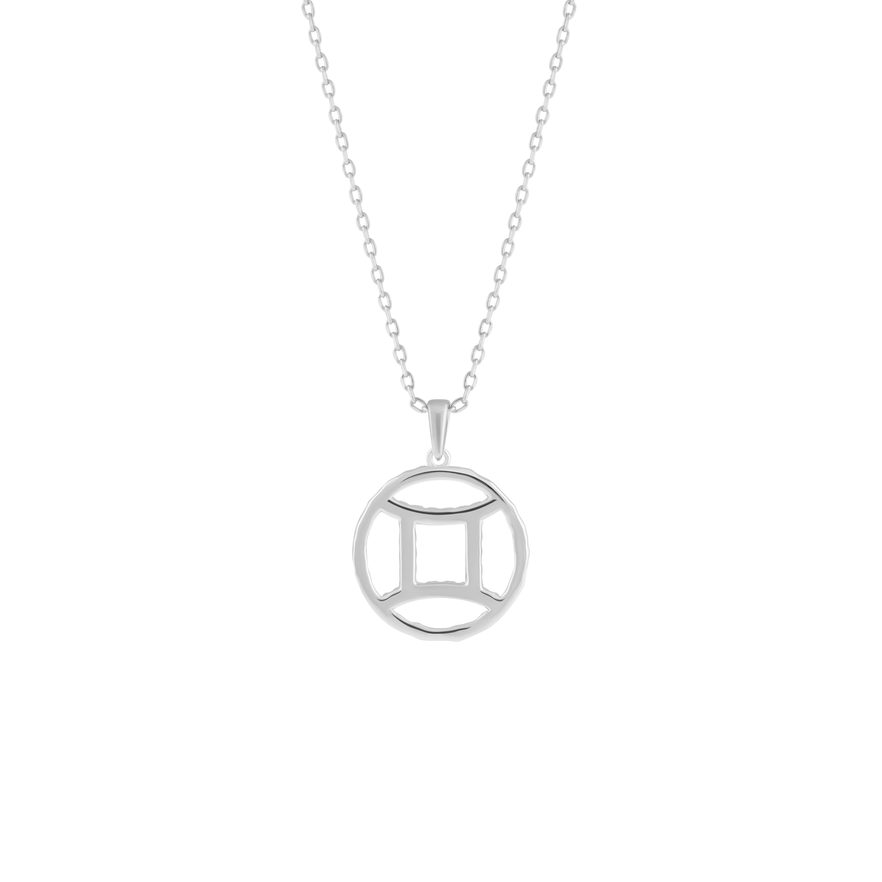 Gemini medallion pendant necklace - Gemini medallion pendant necklace -  The Future Rocks -    5