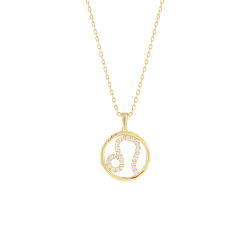 Leo medallion pendant necklace - Leo medallion pendant necklace -  The Future Rocks -    1