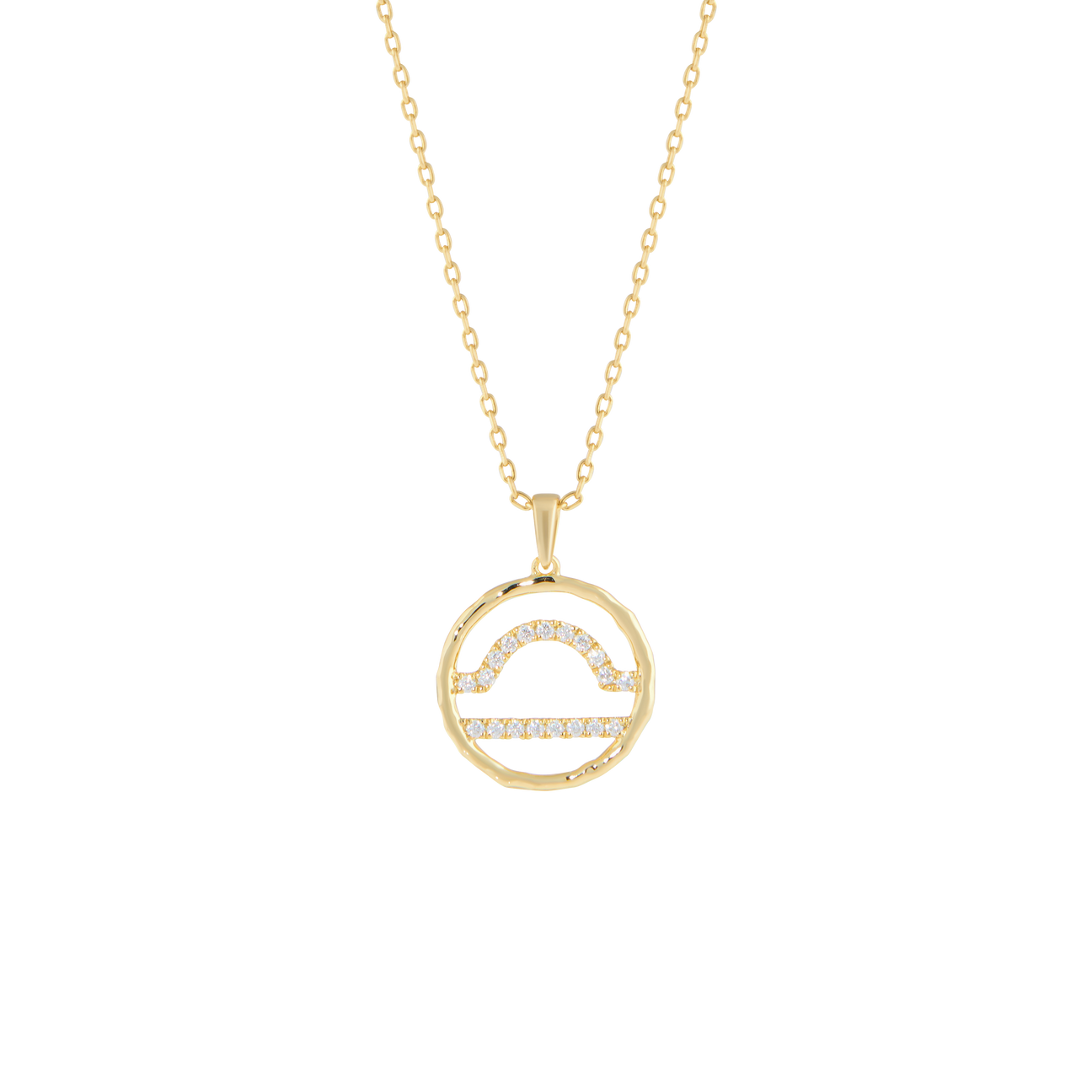 Libra medallion pendant necklace - Libra medallion pendant necklace -  The Future Rocks -    1